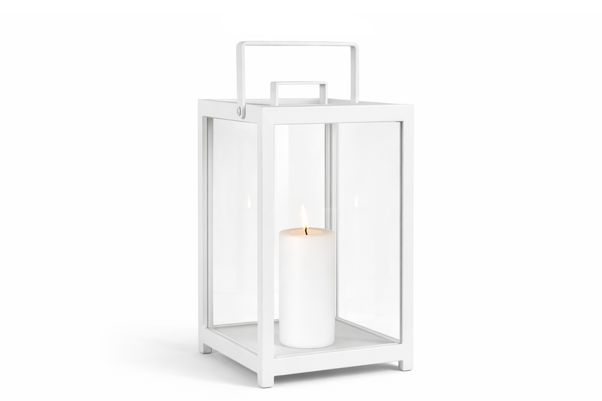 Vendela Lanterne Hvit mium