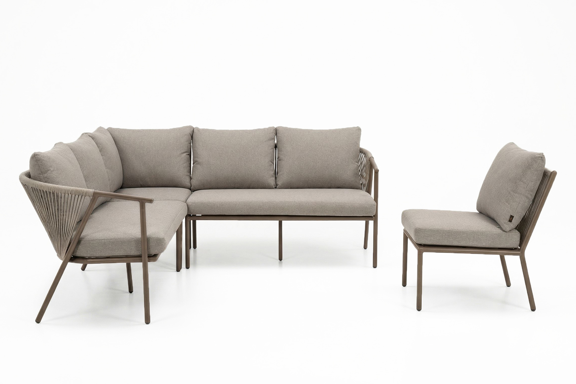 Sissel vendbar hjørnesofa med bord