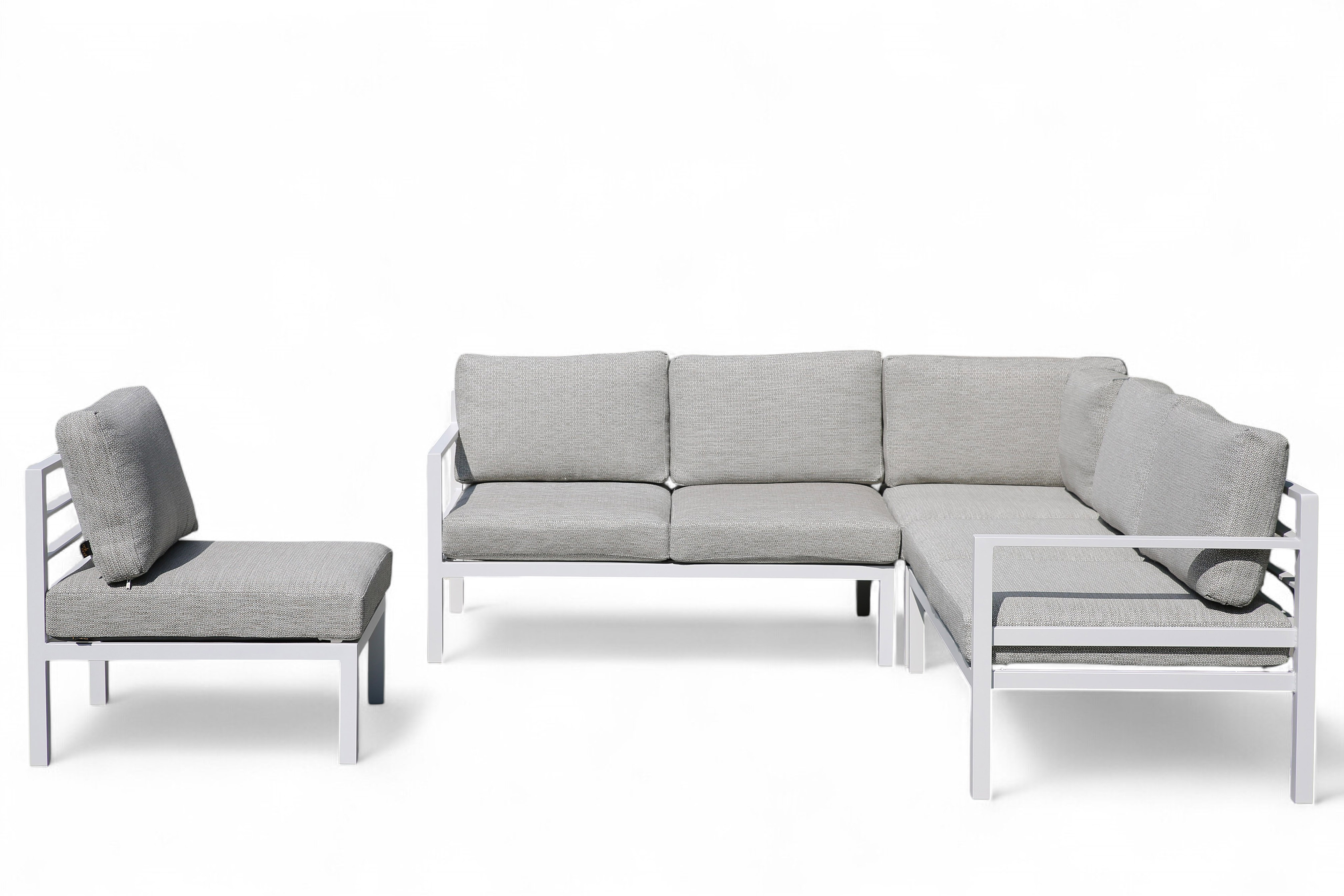 Adelaide Hjørnegruppe 3+2 med loungebord