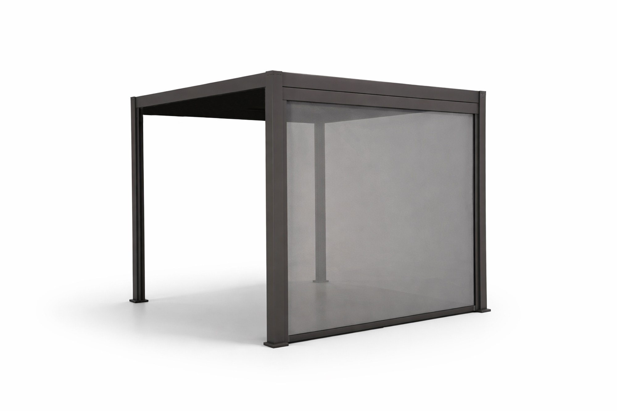 Oakland Sicilia Pergola 3x3m med vegger