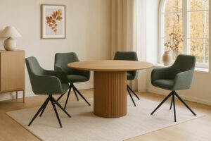 Ruben Rundt Spisebord D120 x H75cm Natur