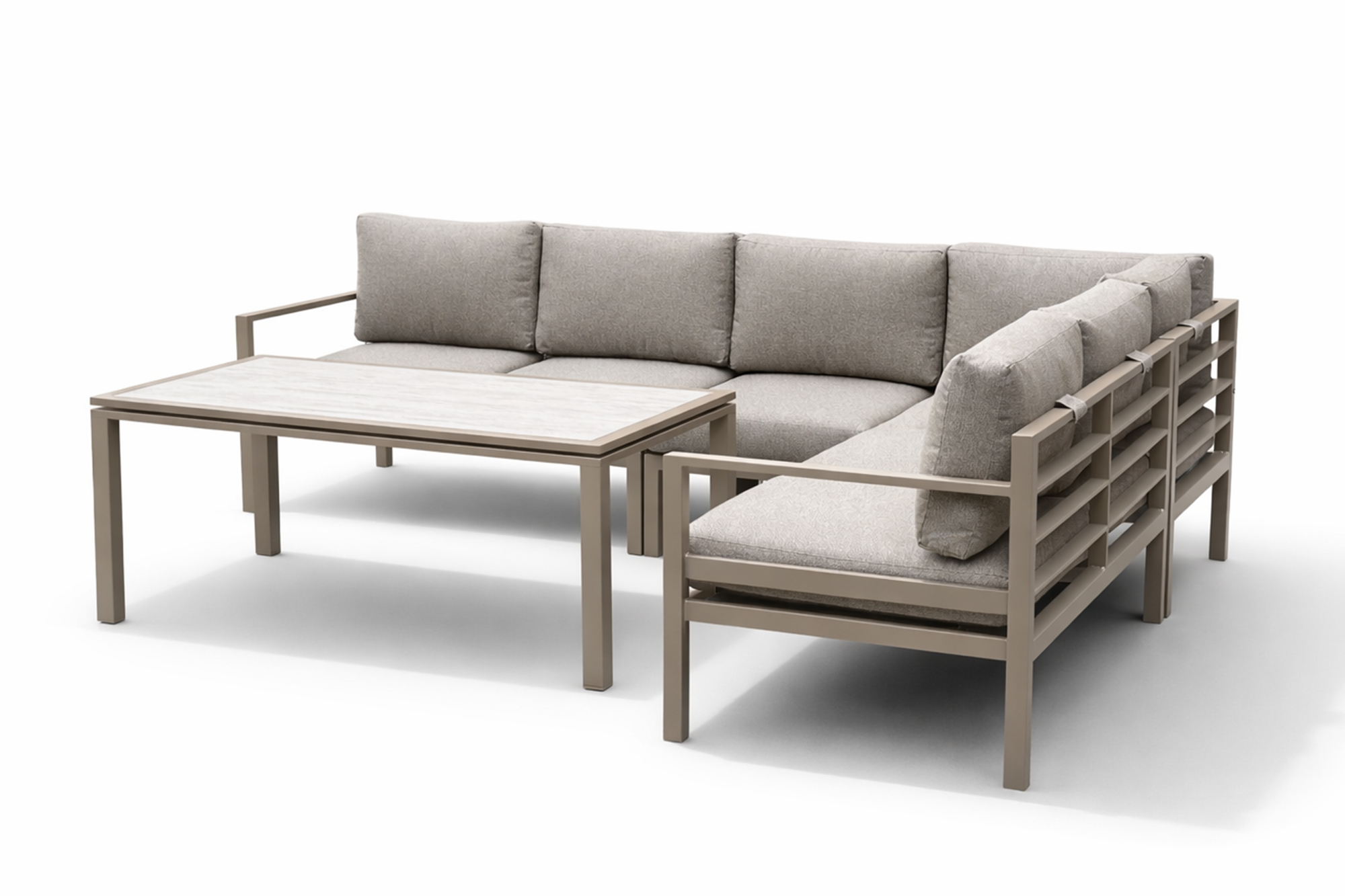 Adelaide Hjørnegruppe 3+2 med loungebord