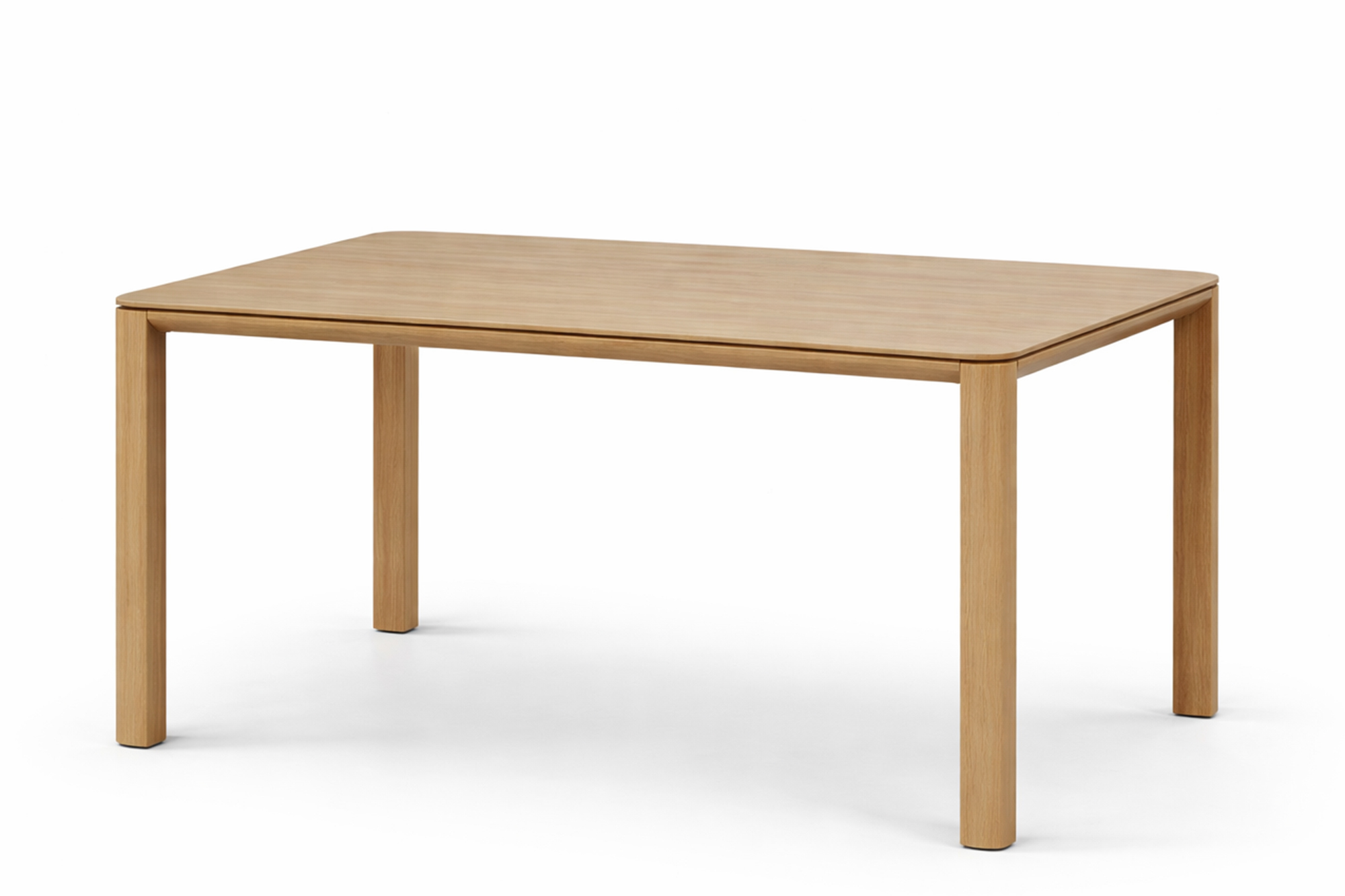 Une spisegruppe 145x81.5 Oakshield med 4 Thor spisestoler-natur beige sunfab