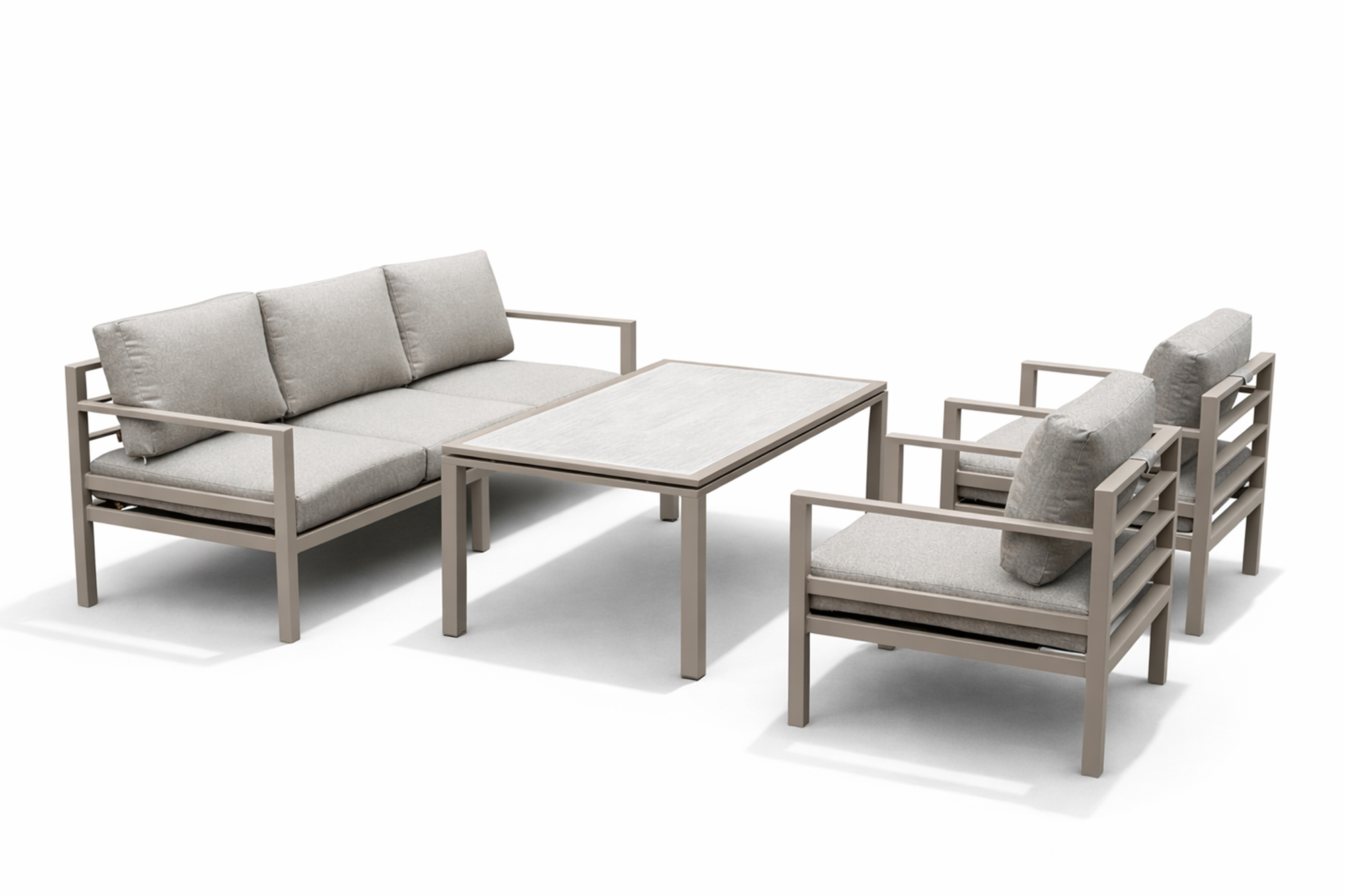 Adelaide Hagegruppe 3+1+1 med loungebord