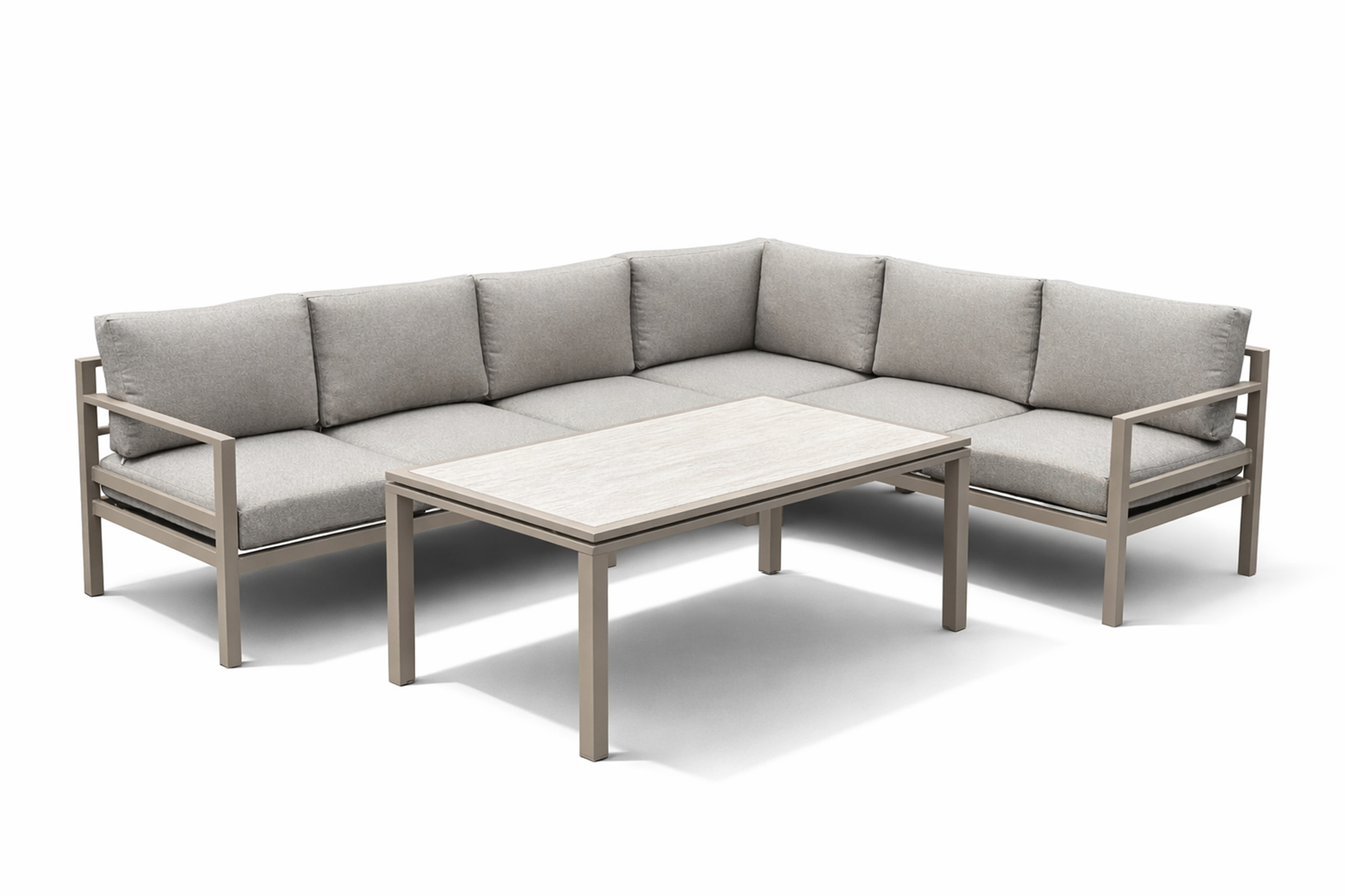 Adelaide Hjørnegruppe 3+2 med loungebord