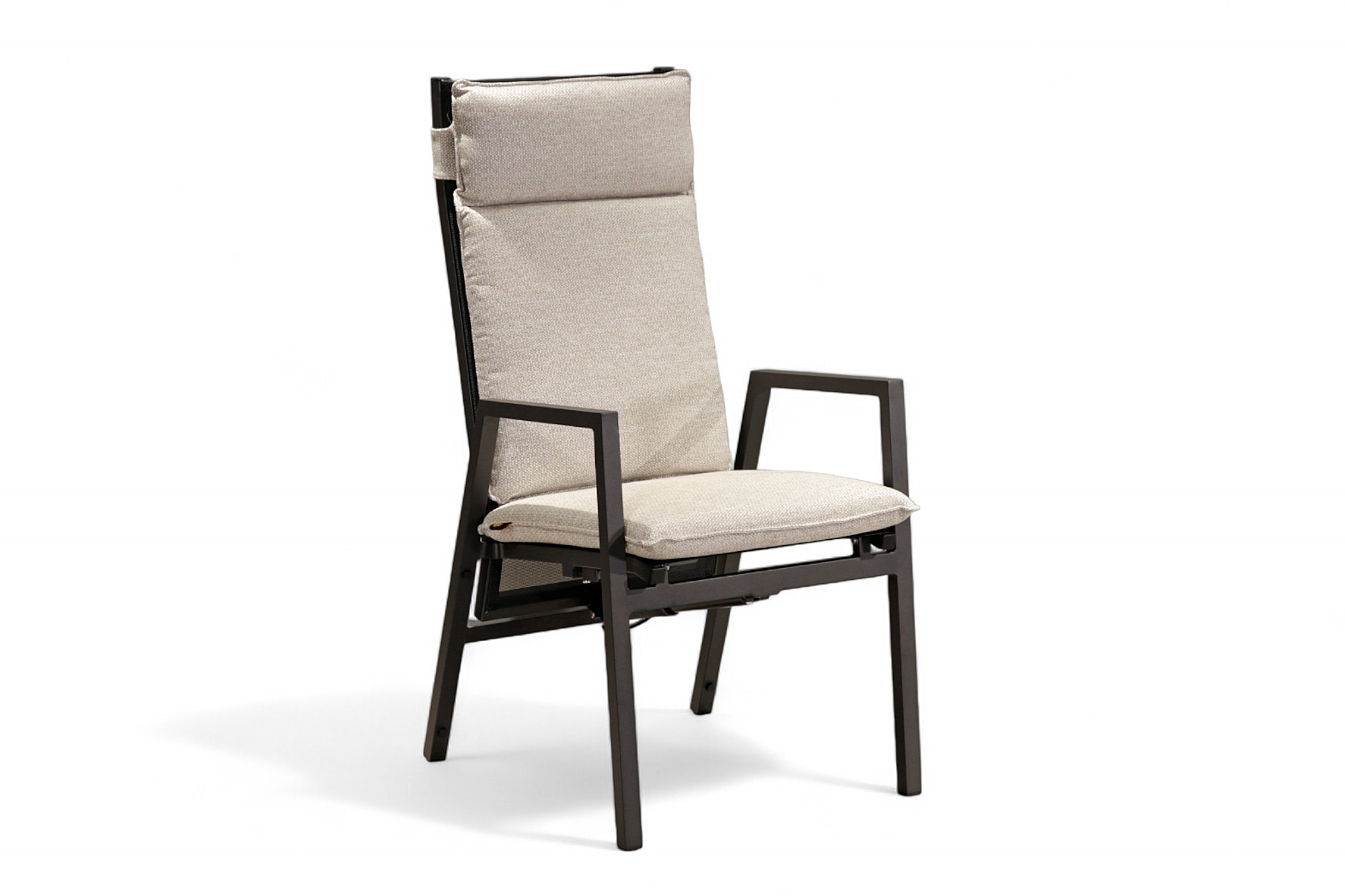 Une spisegruppe 200x90 med Bali reg spisestoler beige sunfab