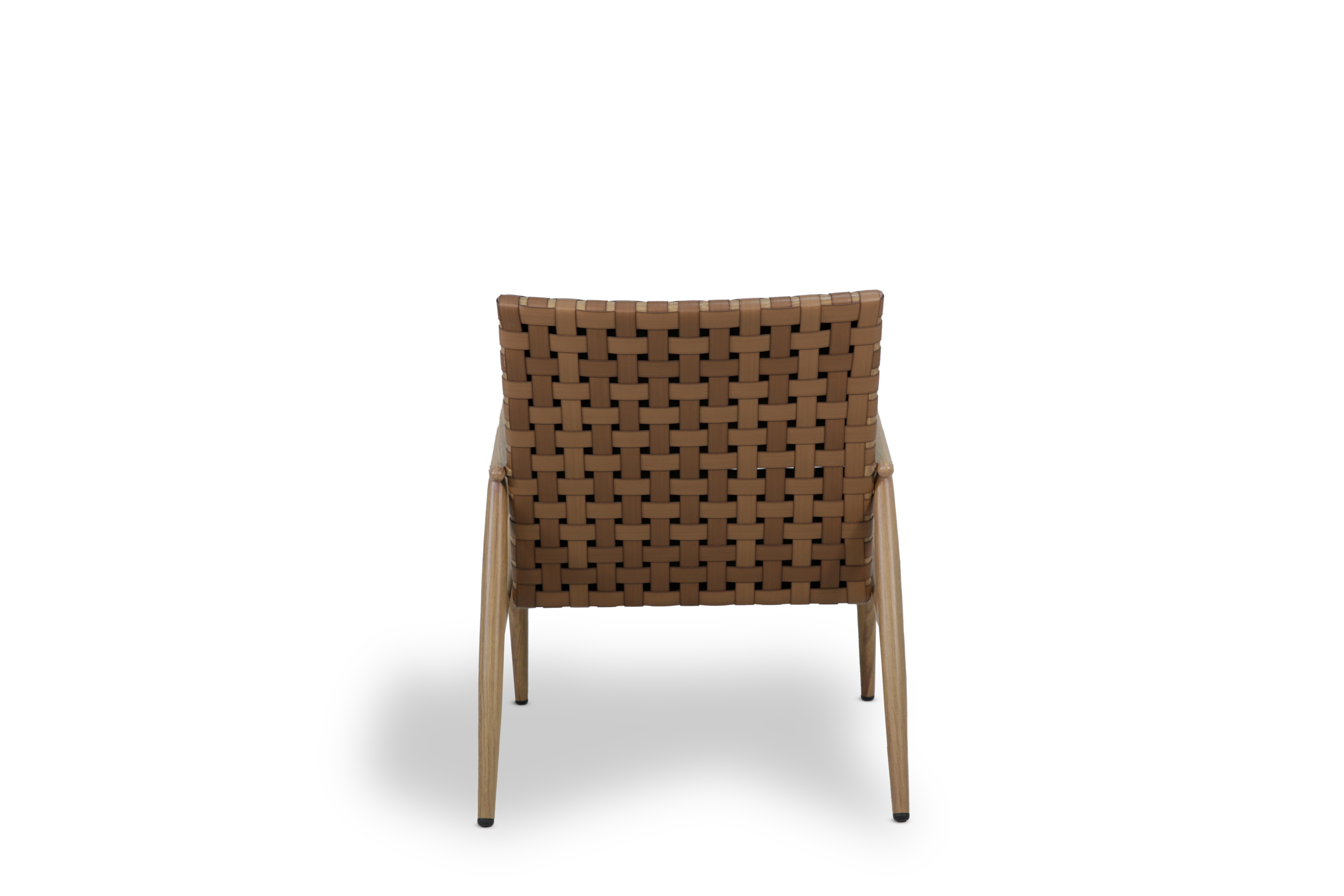Elle hvilestol Teak OakShield aluminium med Natur rotting i sete og rygg