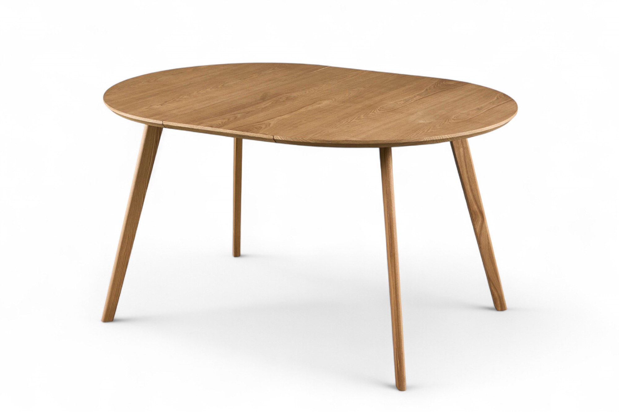 Linnea Rundt Uttrekk Spisebord Dia100-180 x H76cm Natur