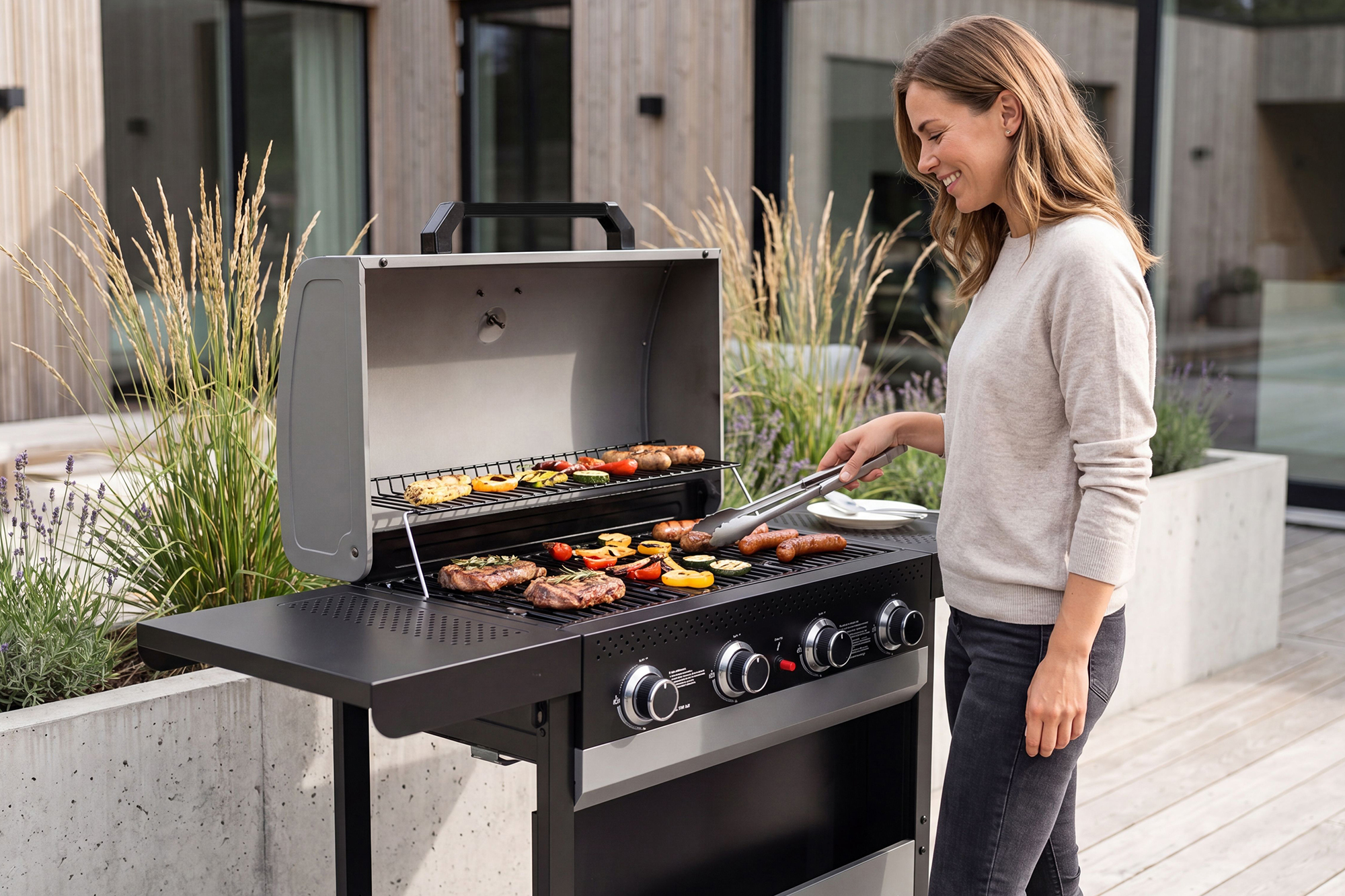 Tender Basic 4B Gassgrill