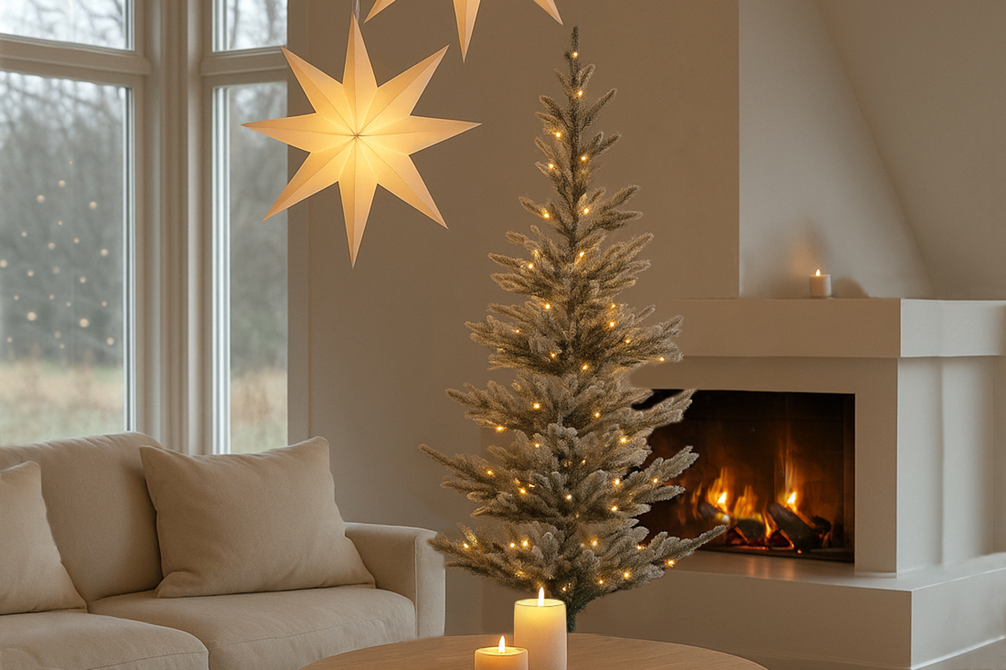 Snøfjell Juletre 180cm