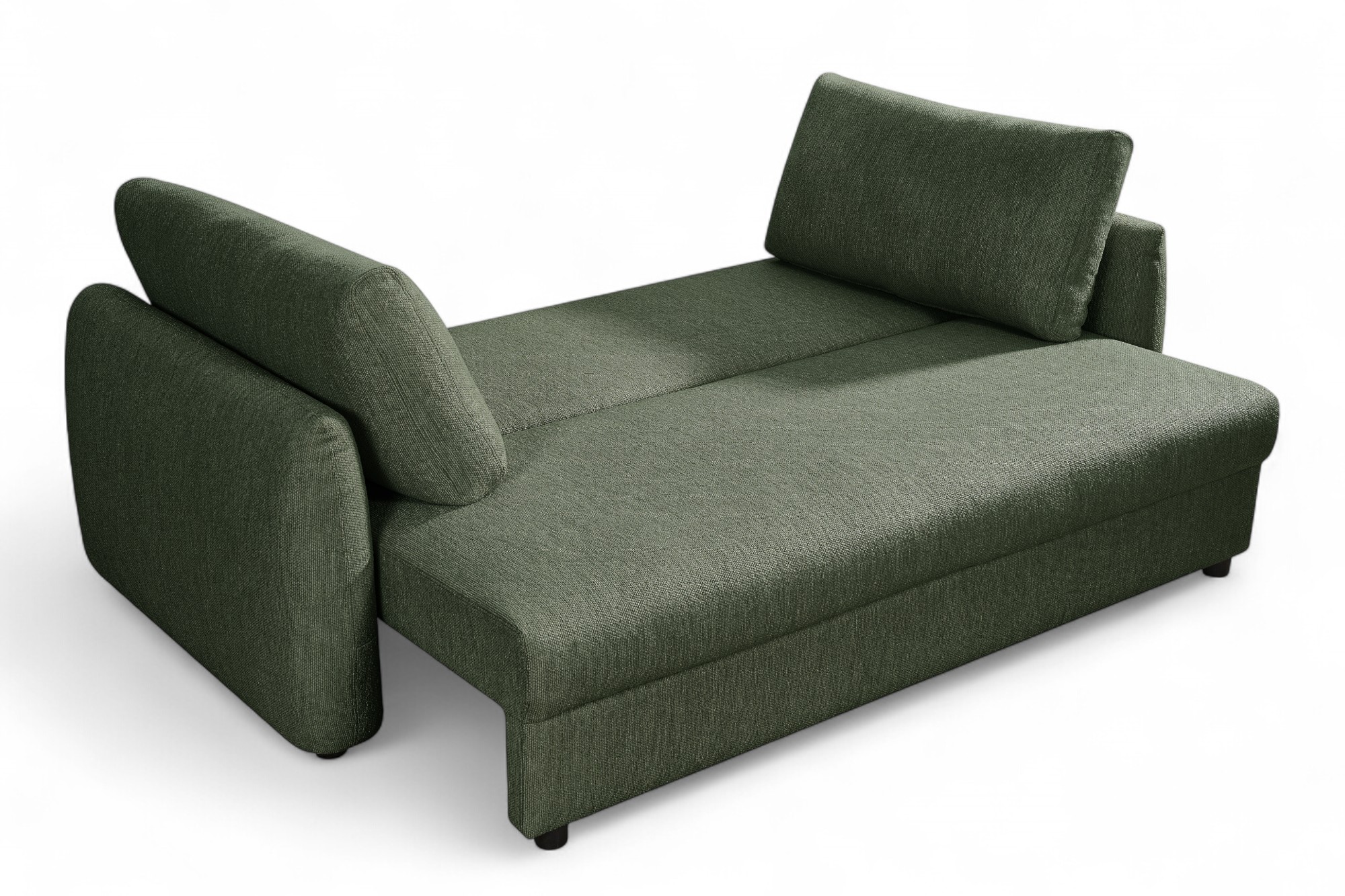 Kasper 3 seter Sovesofa Grønn