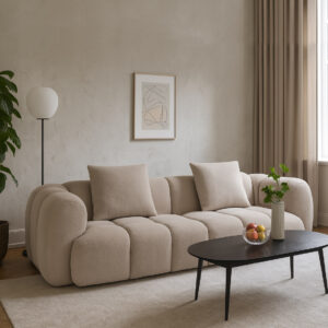 Bliss 3 seter sofa Beige