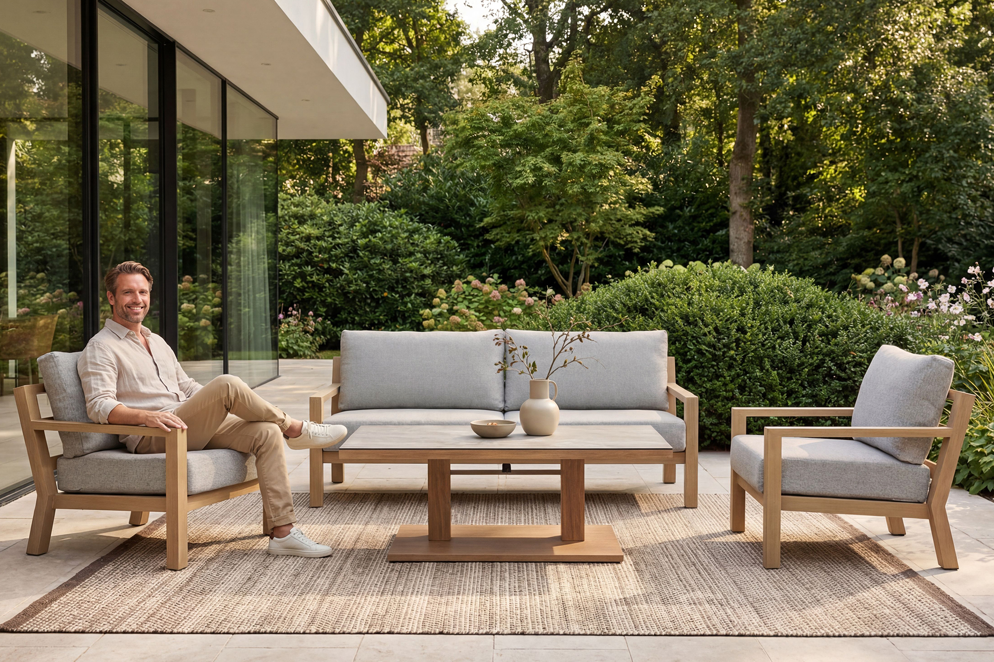 Stanford hagegruppe heve senkebord