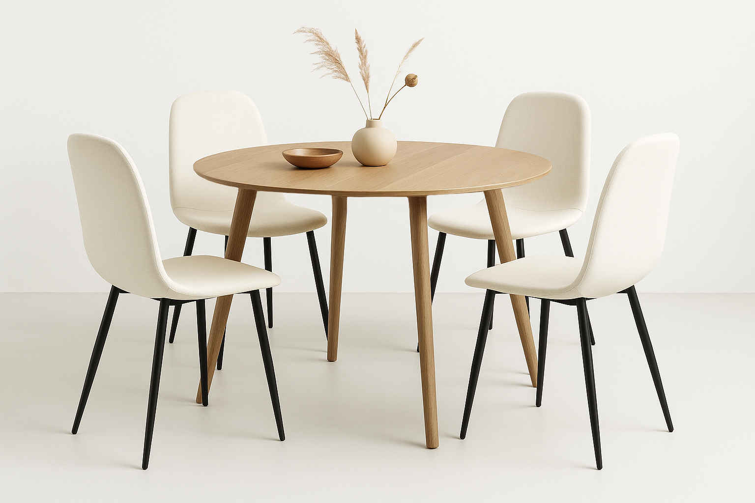 Lykke Spisestol Beige