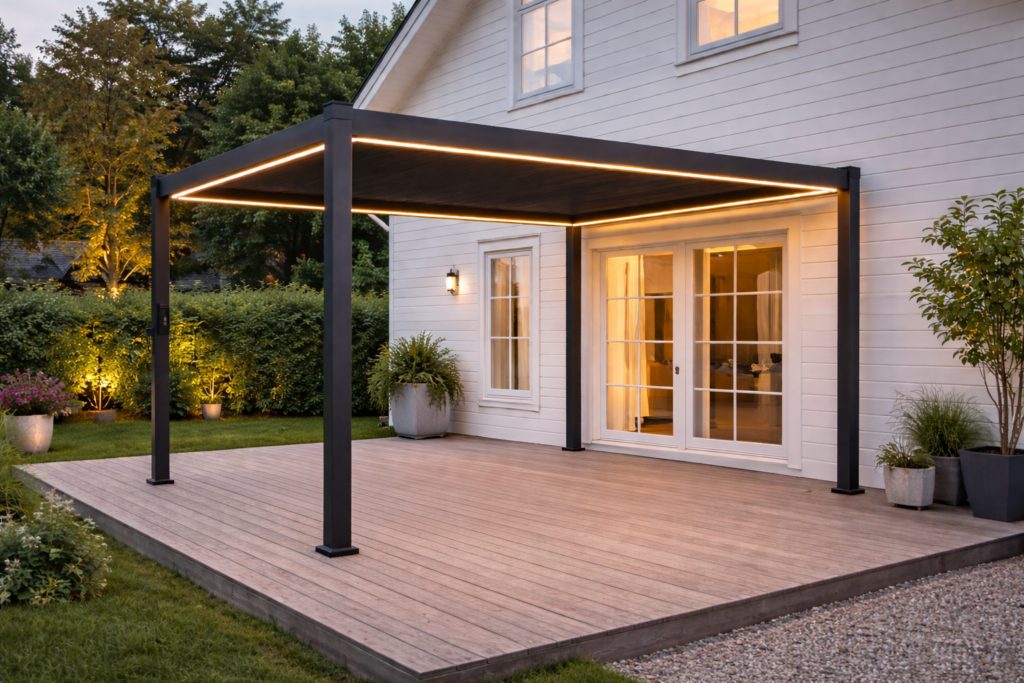 Pergola vs paviljong: Hva er best for uteplassen?