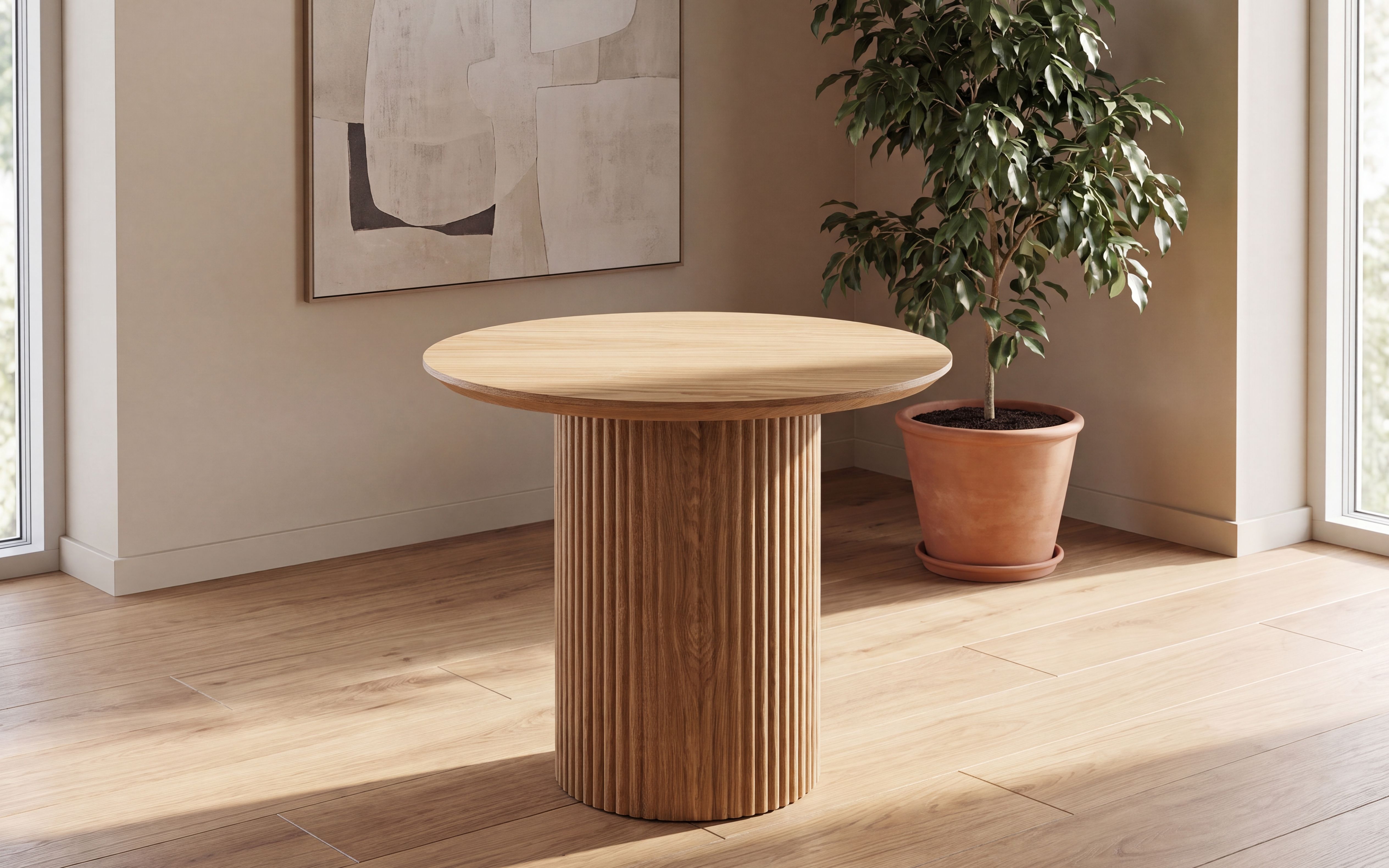 Ruben Loungebord D60 x H55cm Natur