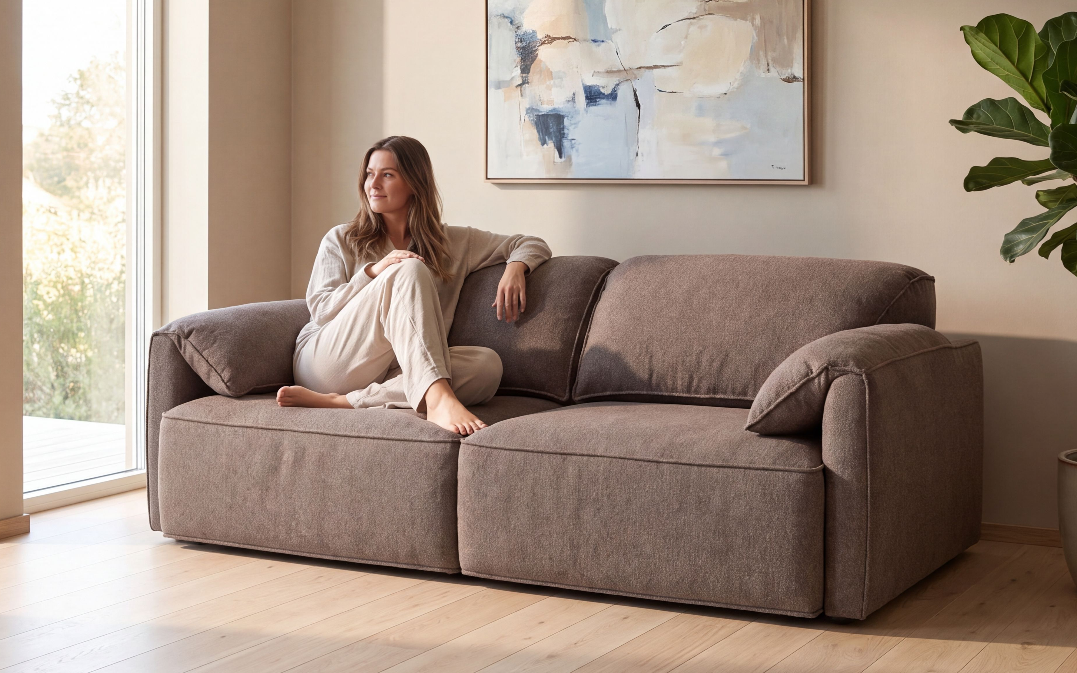 Ulrik Elektrisk XL Sofa 214x109-160