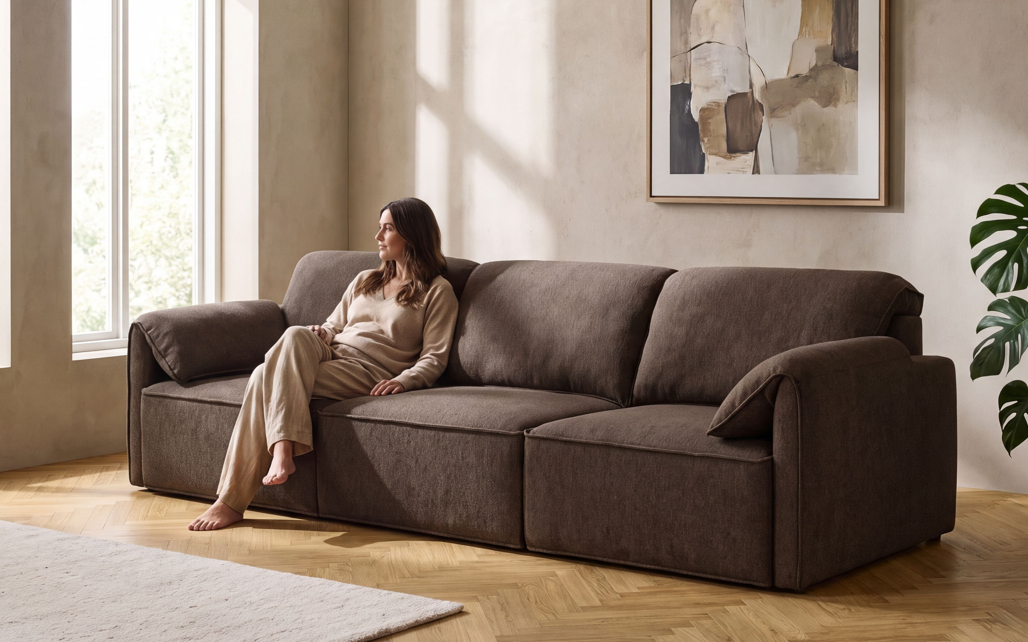 Ulrik Elektrisk XL Sofa 308x109-160
