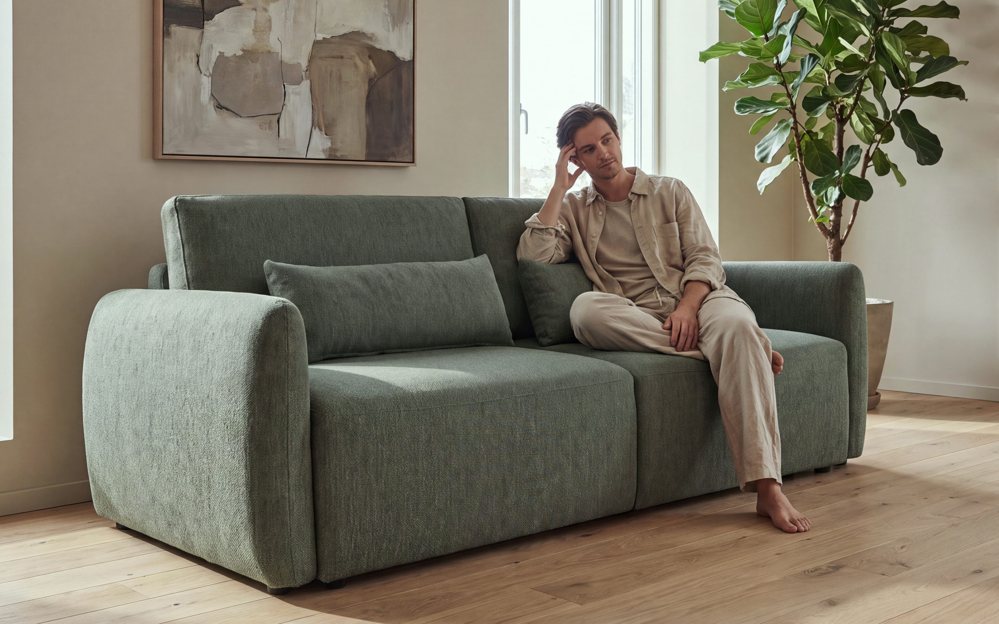 Hedda 3 seter Sovesofa