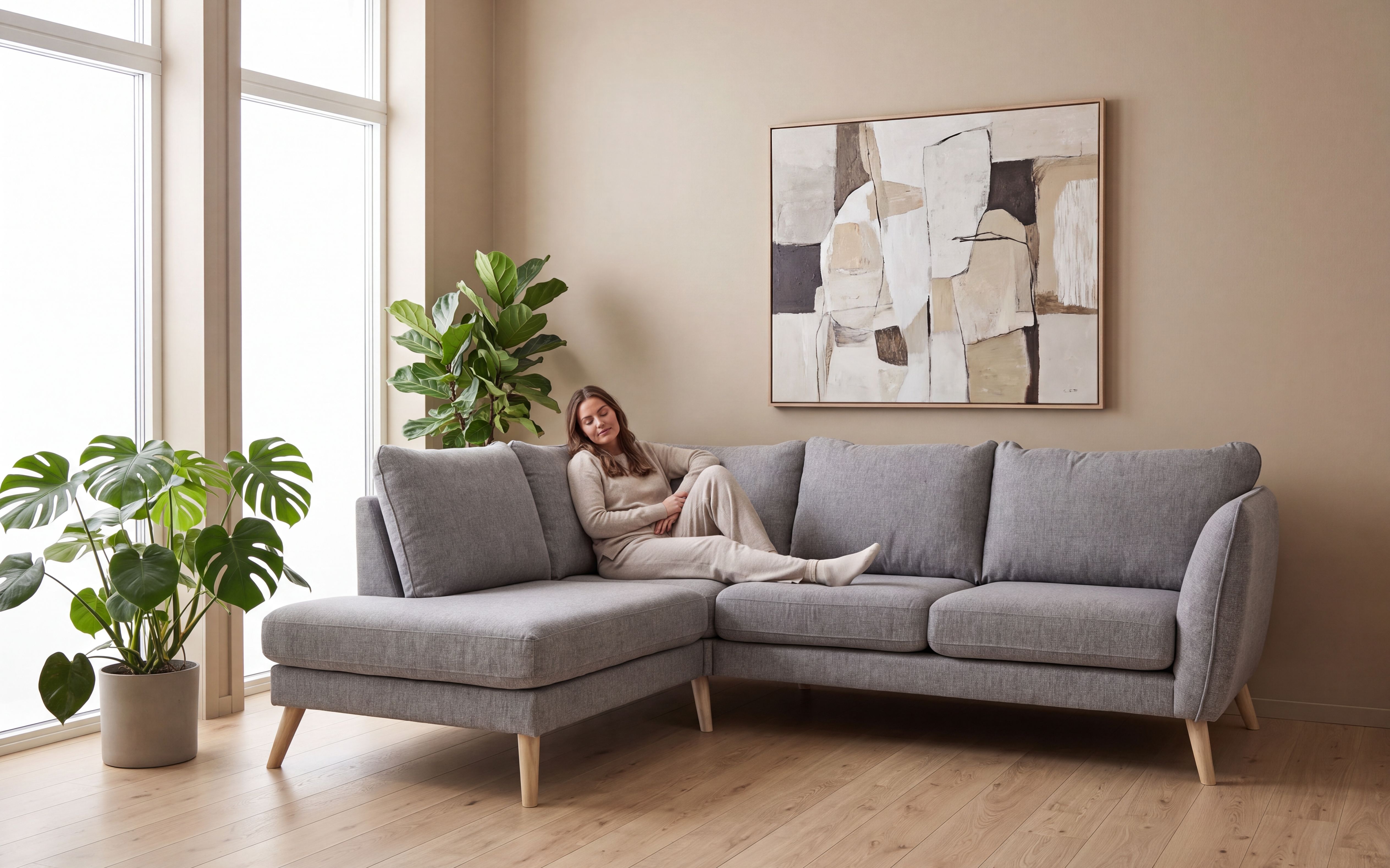 Magni 2,5 Seter Divan Venstre 150x252