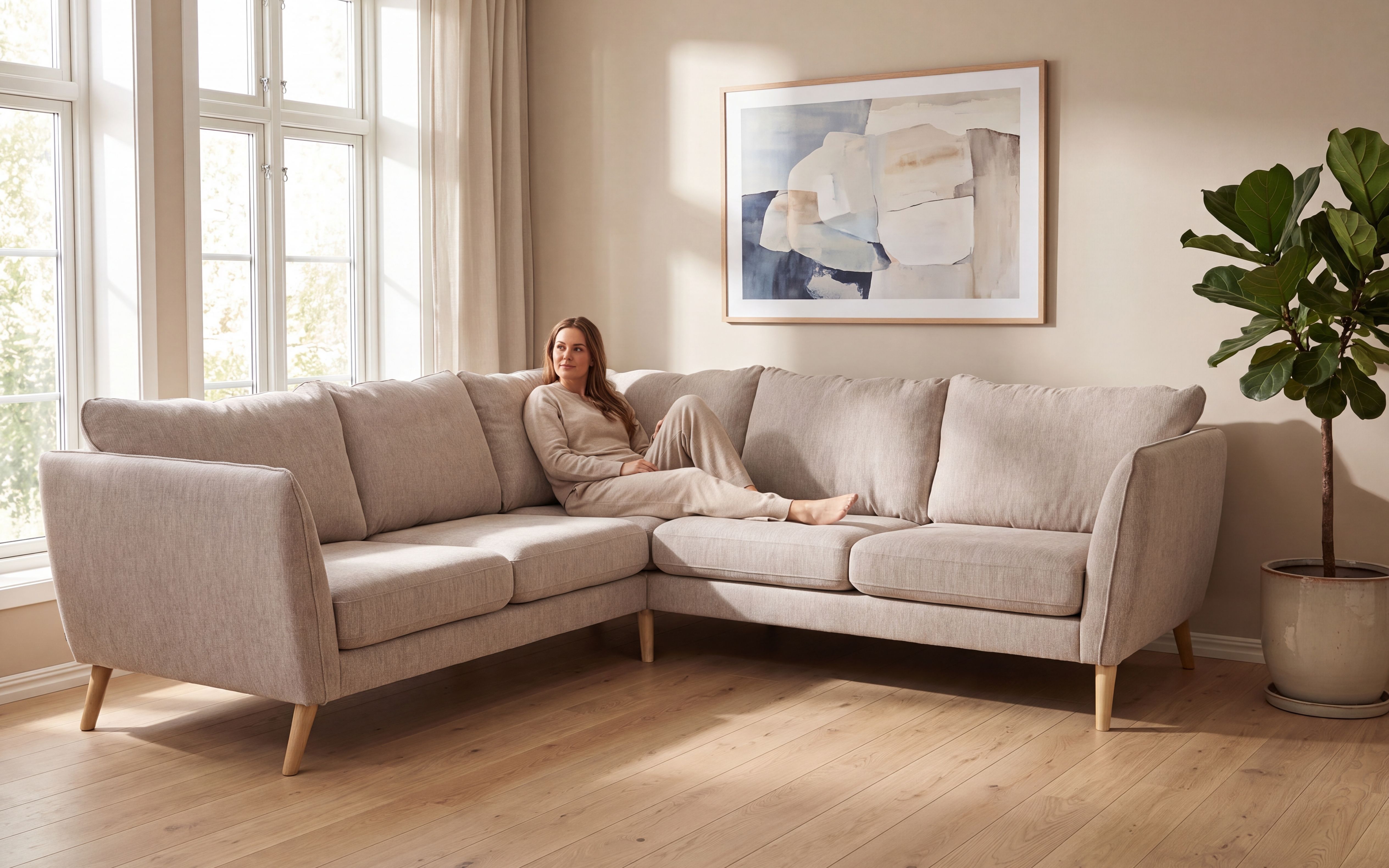 Magni 4 Seter Hjørnesofa 252x252