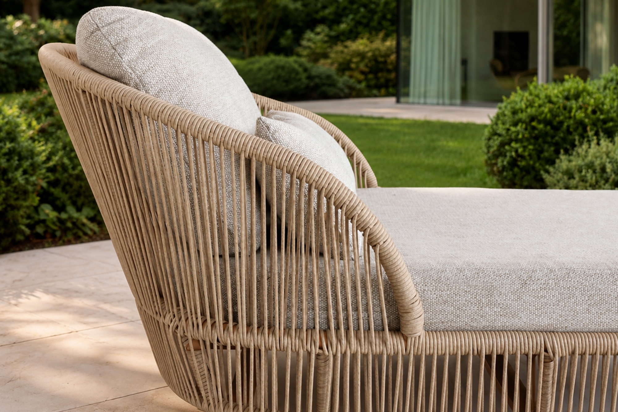 Sissel Daybed Natur Flett Beige Sunfab Puter miniatyr 4