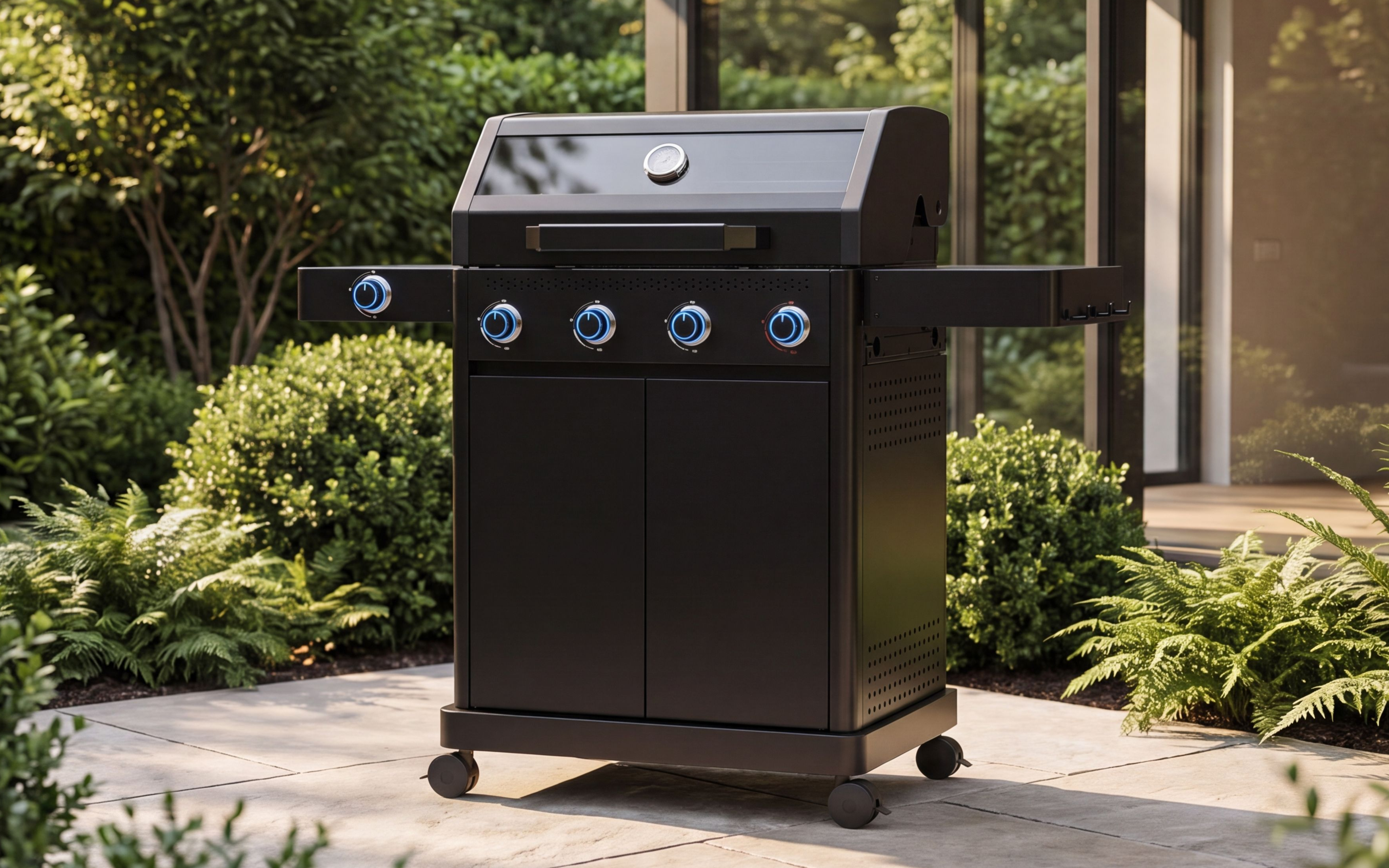 Tender Nordic 4B Gassgrill med sear burner og sidebrenner