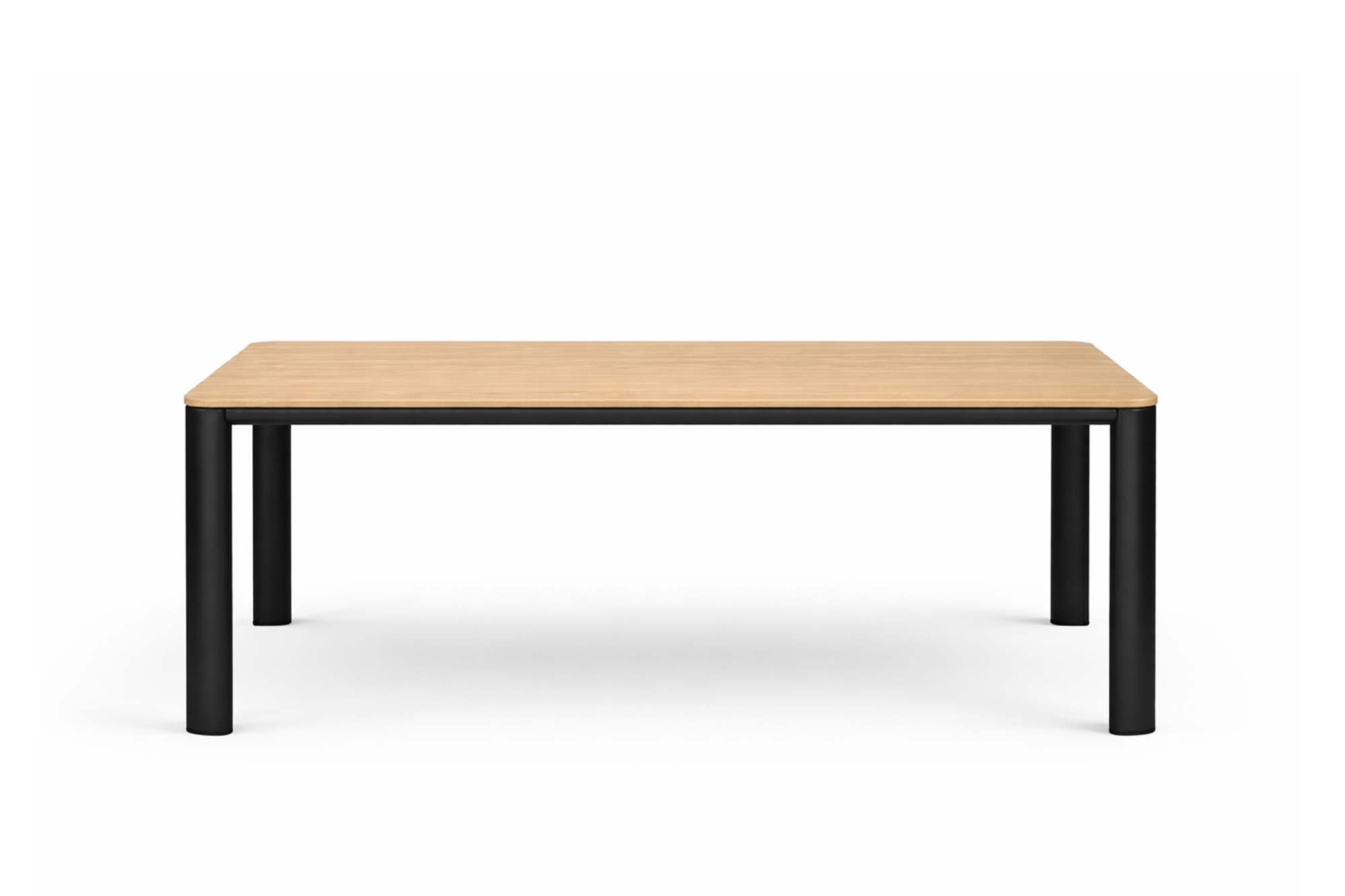 Une / Tiril Loungebord 140x83cm Koks Ramme med Oakshield Topp