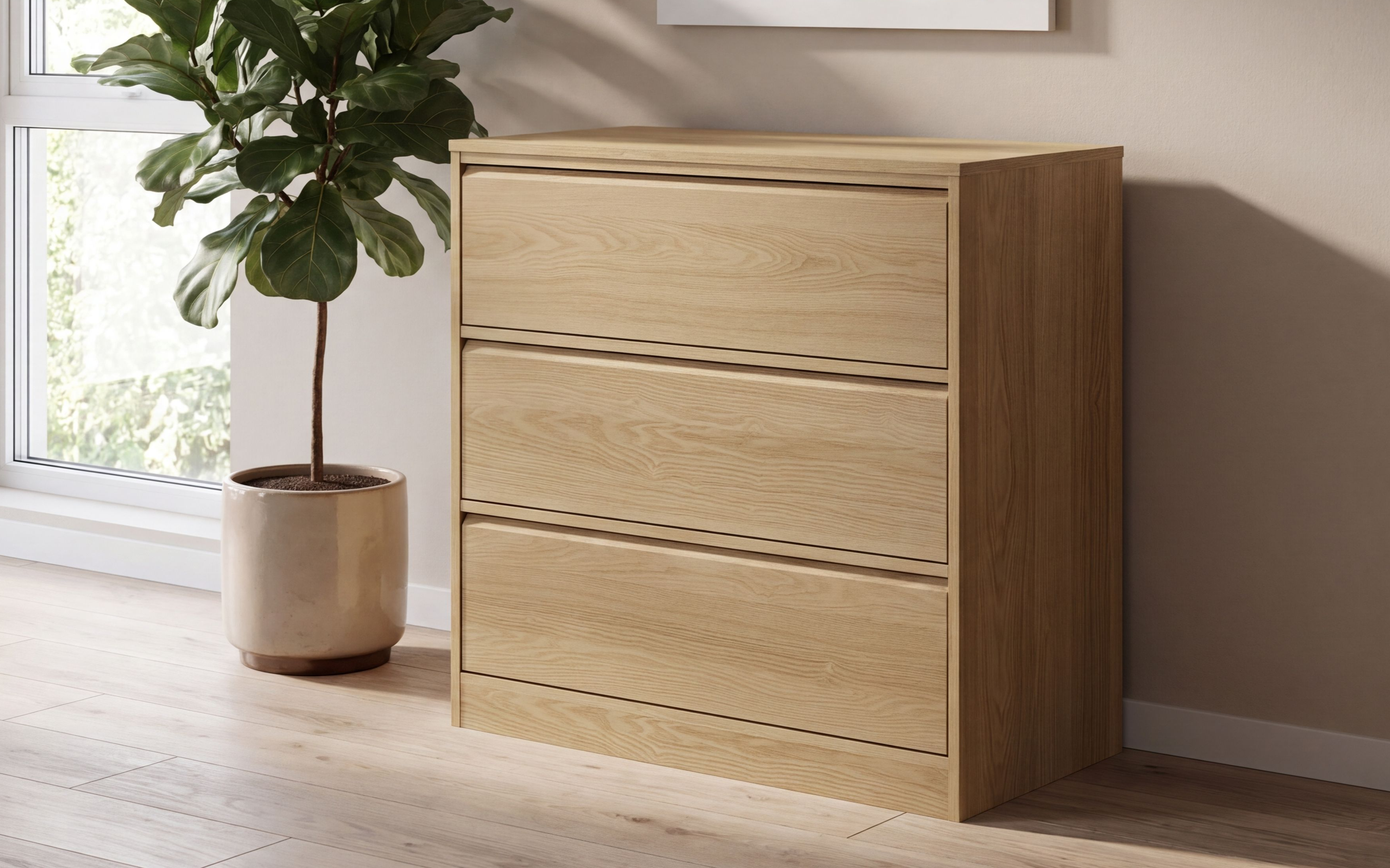 Jakob Kommode Natur 80x40xH76