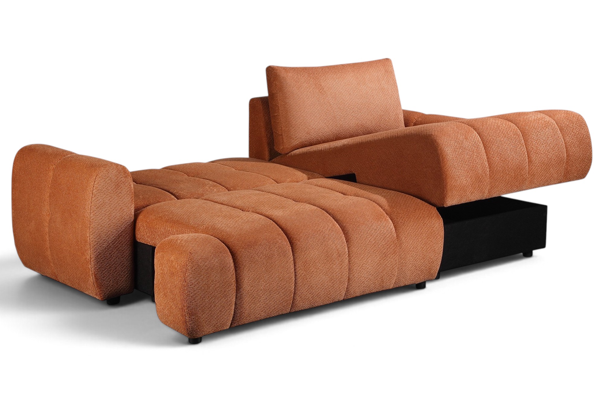 Mathea Sovesofa Med Sjeselong Kobber miniatyr 4