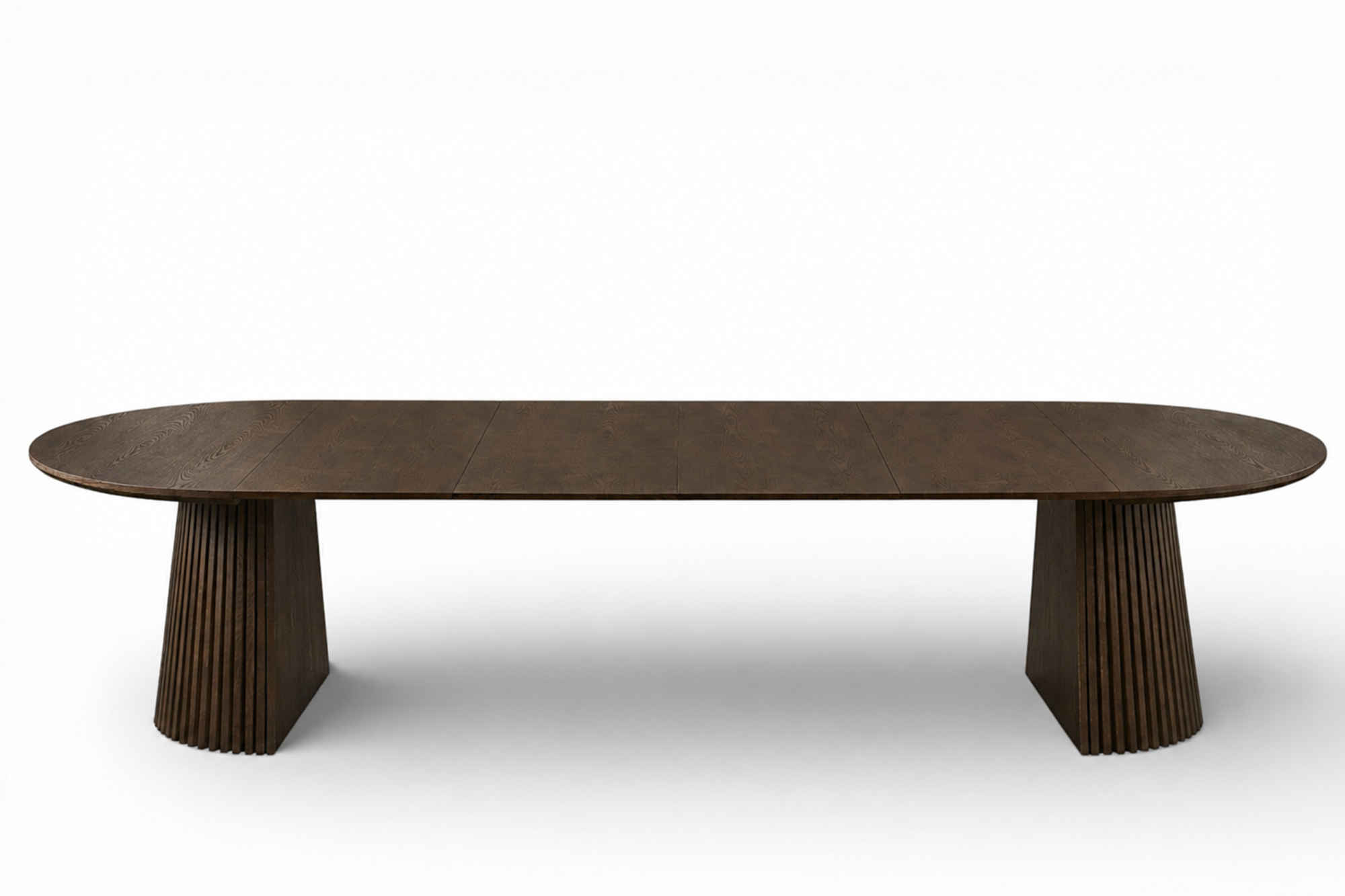 Olivia Rundt Uttrekk Spisebord Dia120-280 x H75cm Røkt