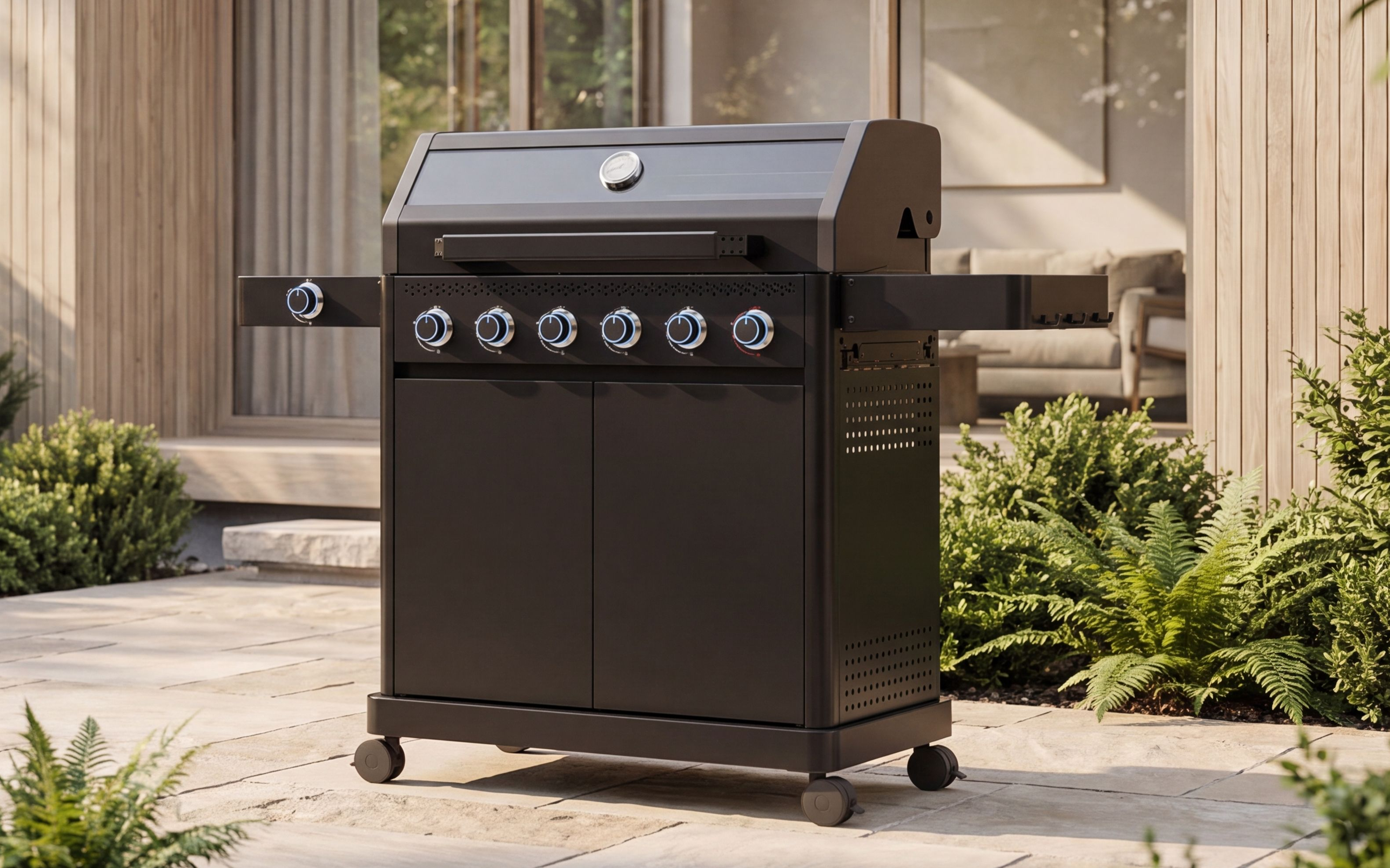 Tender Nordic 6B Gassgrill med sear burner og sidebrenner