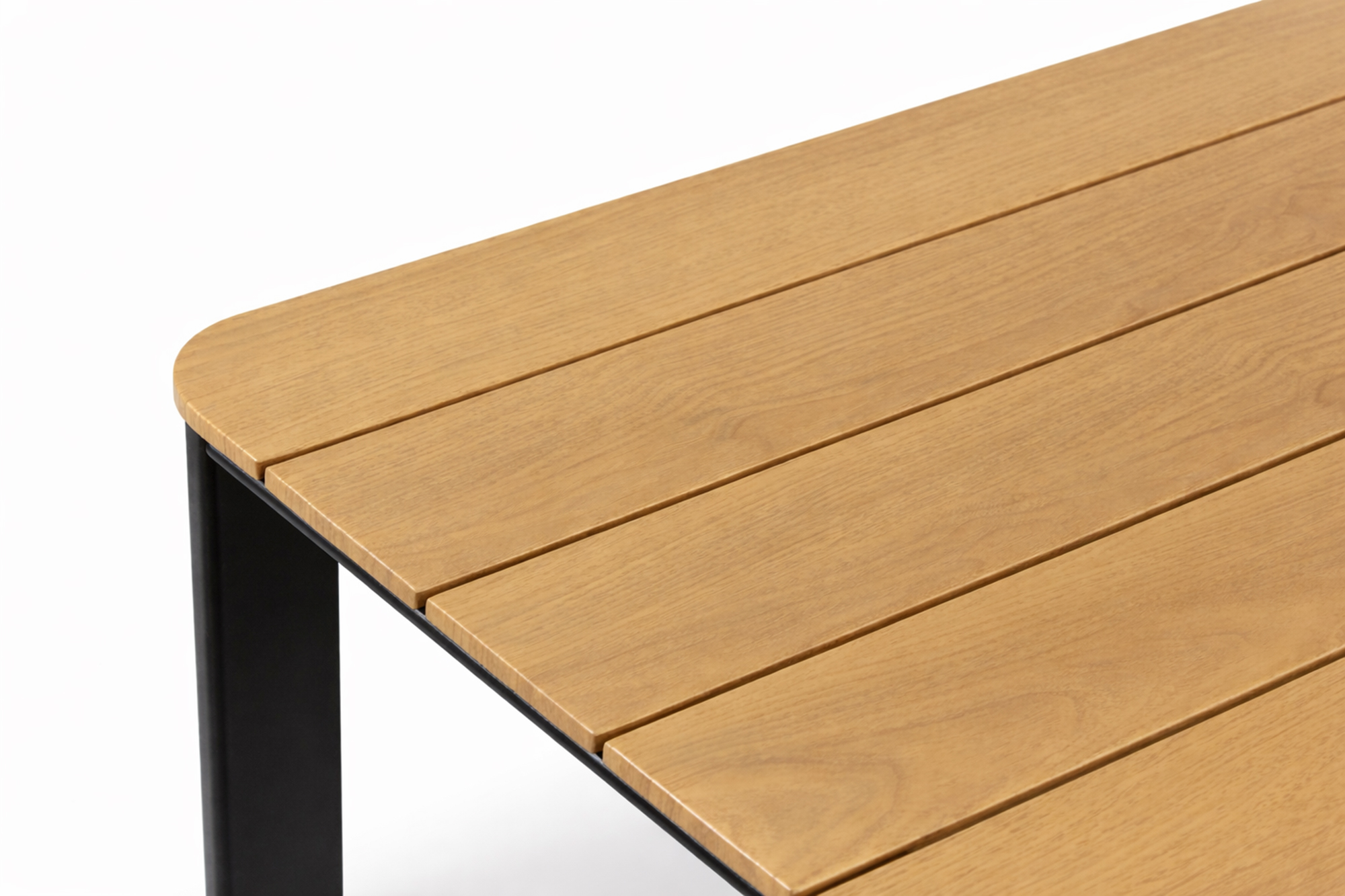 Une / Tiril Loungebord 140x83cm Koks Ramme med Oakshield Topp