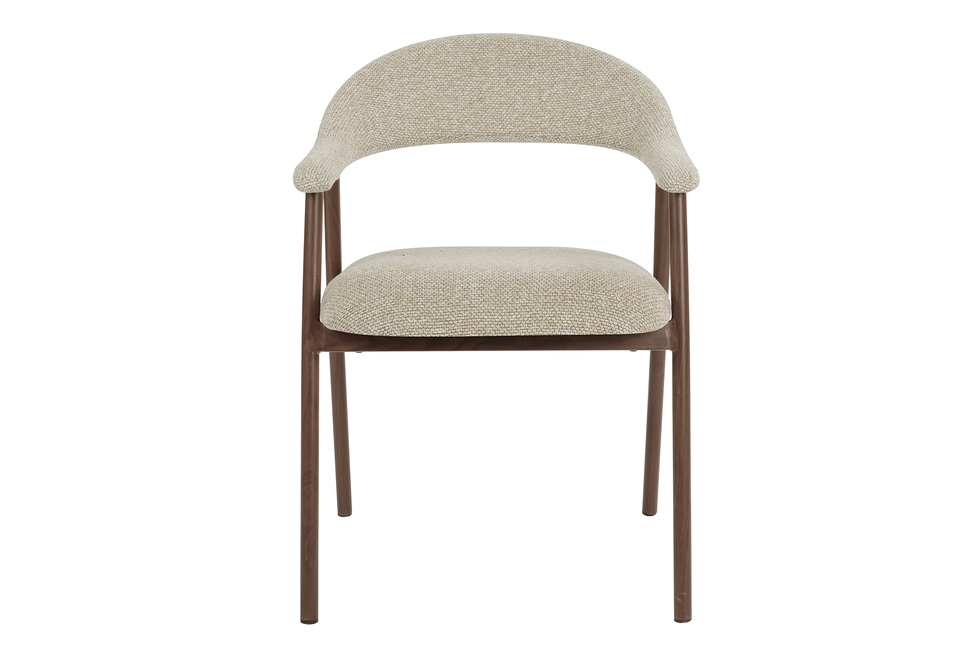 Synne Spisestol Beige Med Røkt Bein miniatyr 6