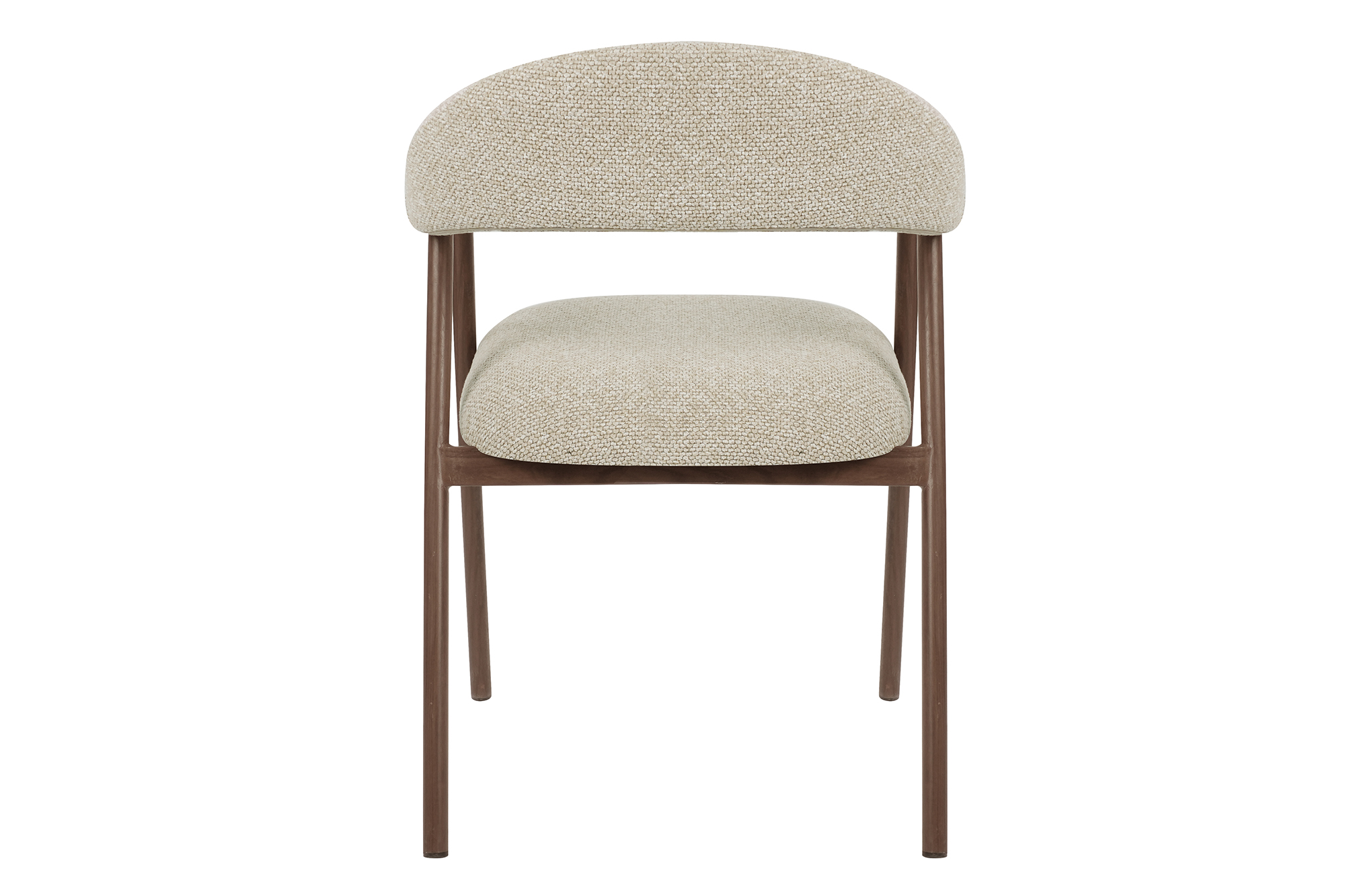 Synne Spisestol Beige Med Røkt Bein miniatyr 5