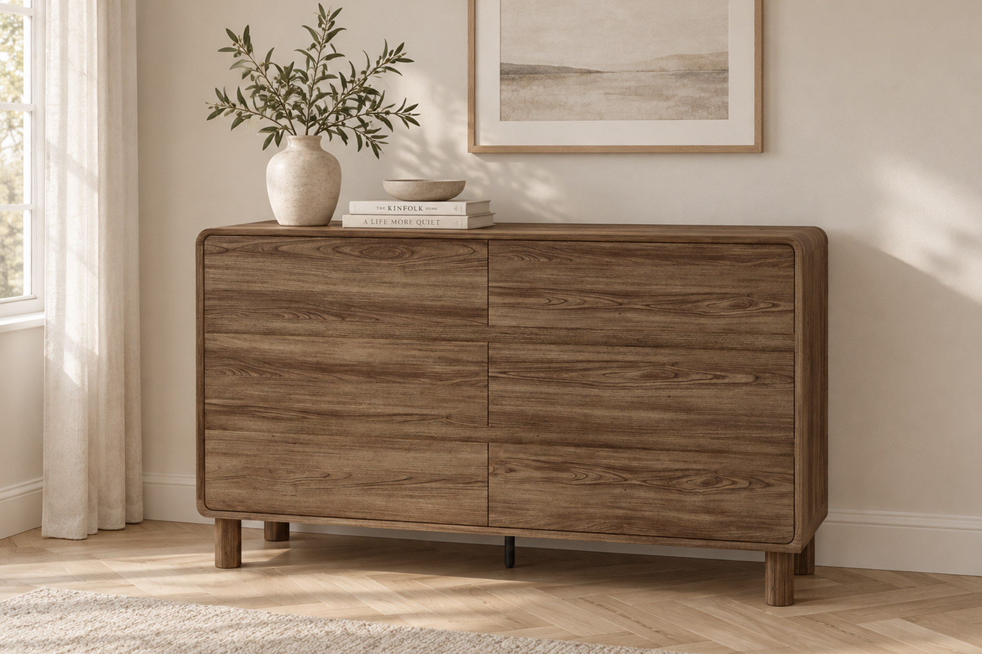 Einar Kommode Røkt 140x40xH85