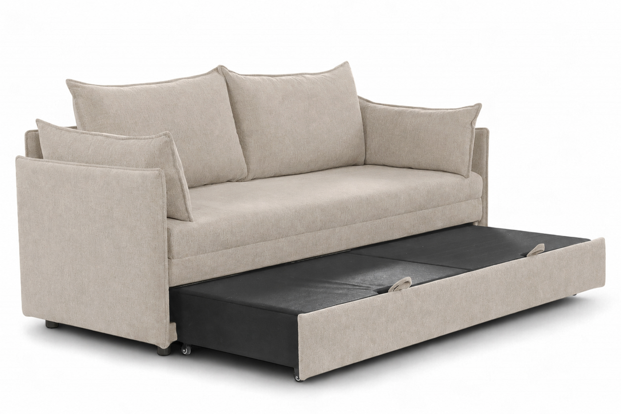 Natalie 3 Seter Sovesofa Beige miniatyr 4