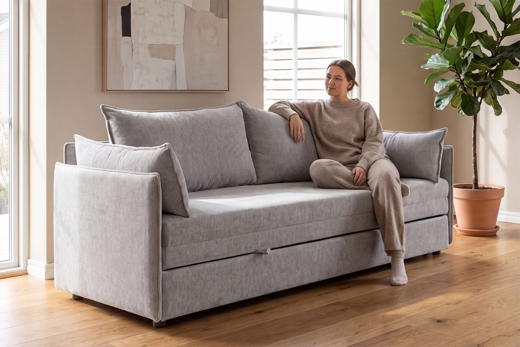 Natalie 3 Seter Sovesofa