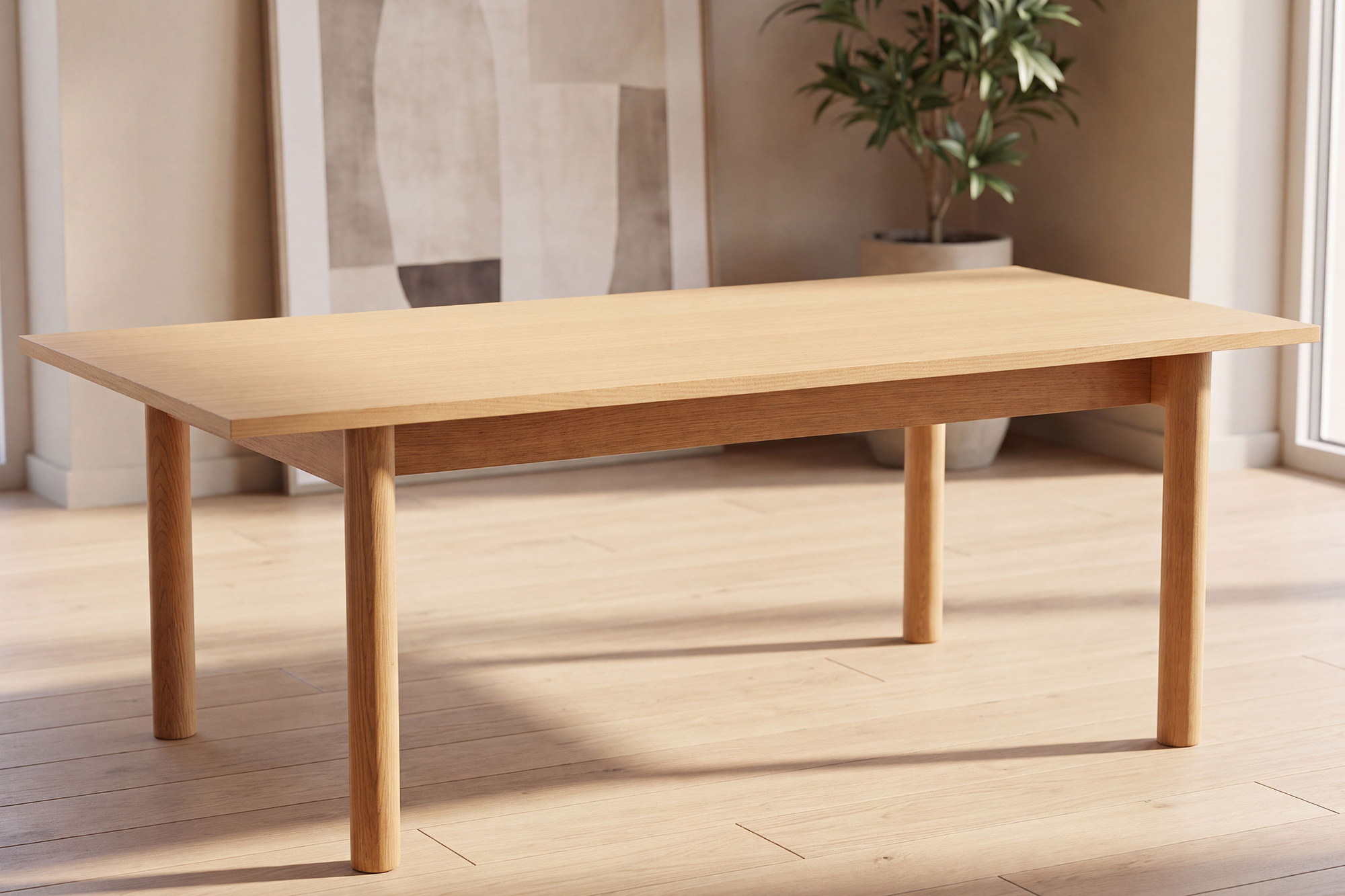 Eva Sofabord Lakkert Eik 120x60