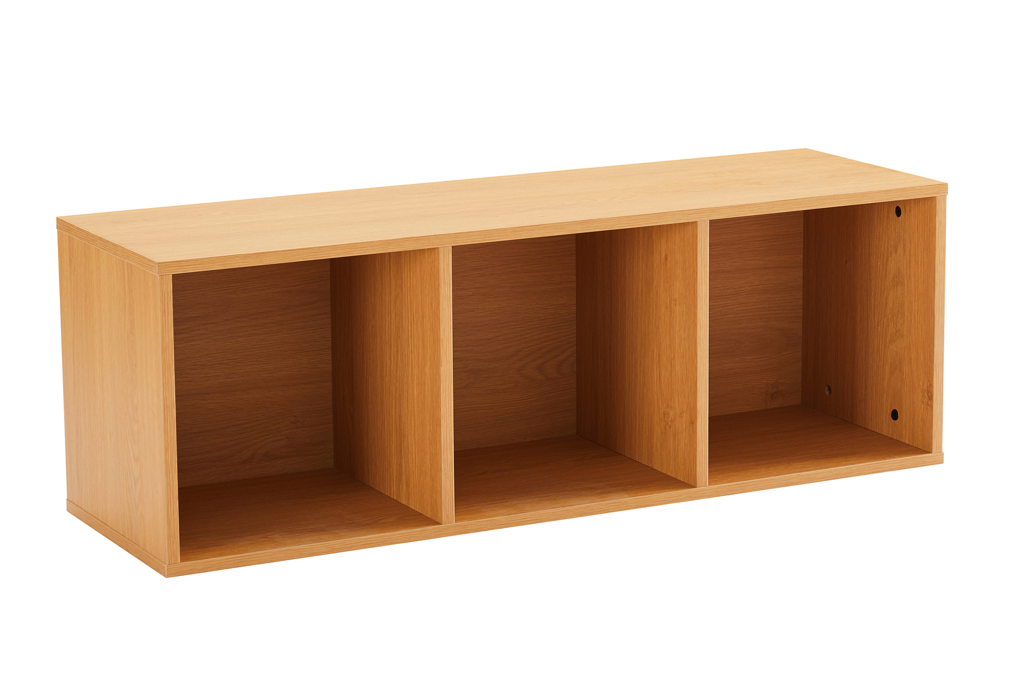 Viggo Vegghylle med 3 Rom Natur 107x37