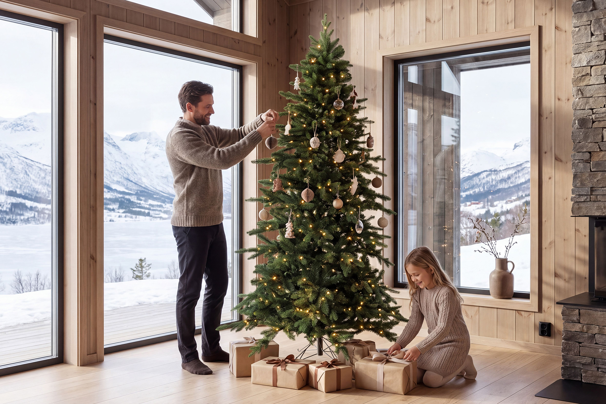 Nye Norefjell Juletre 180-300cm