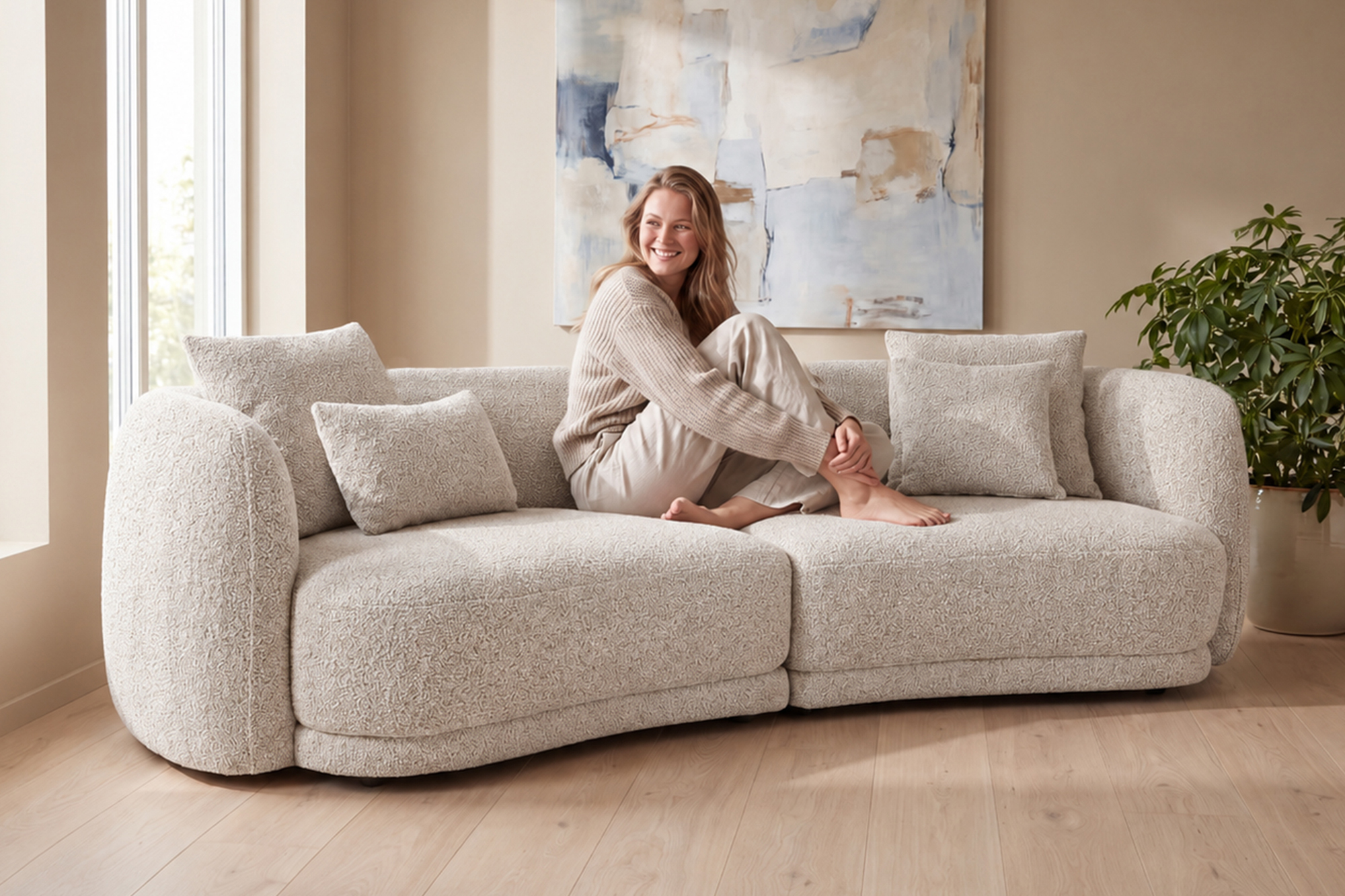 Stine 3-seter 268x91