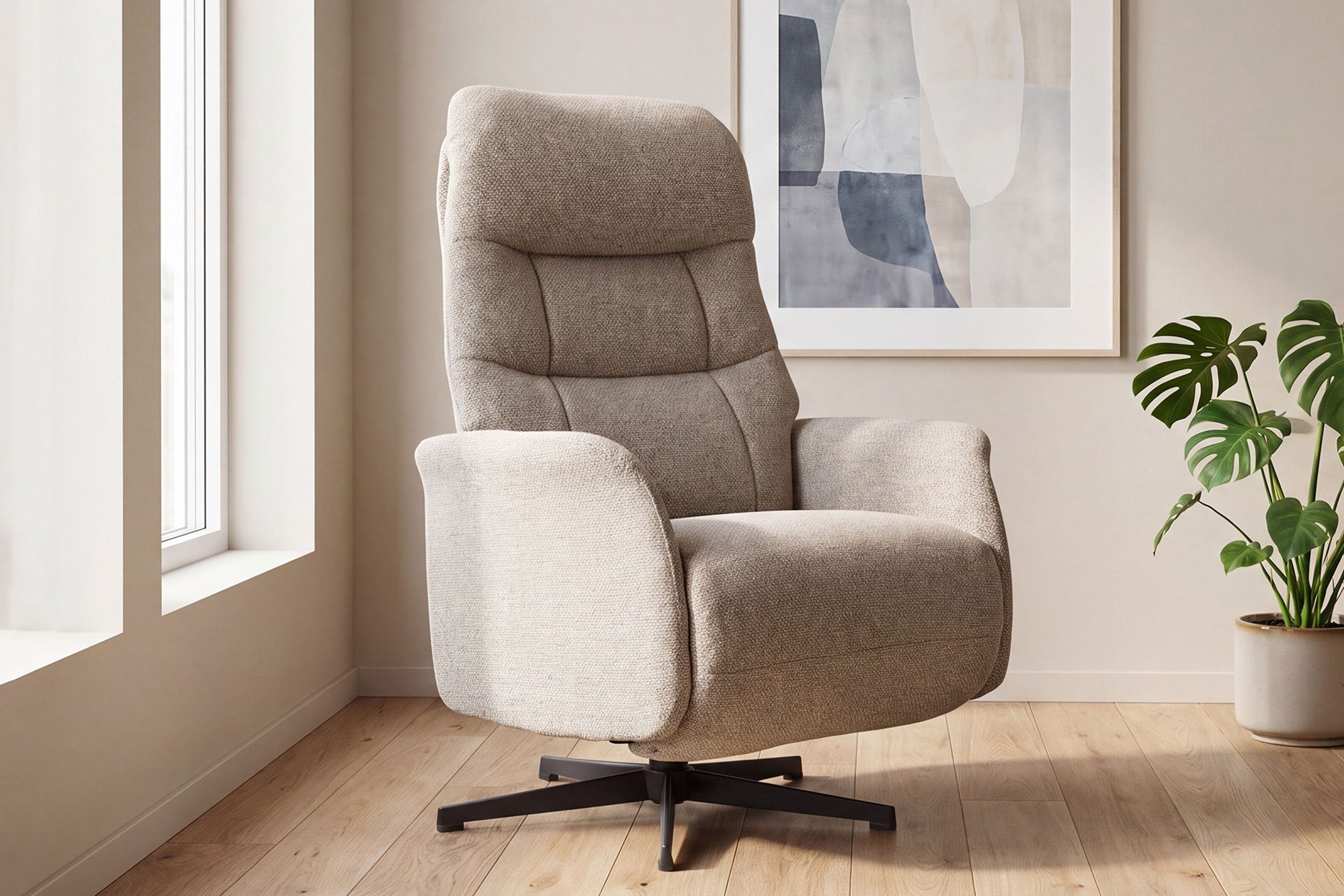 Brage Recliner Grå