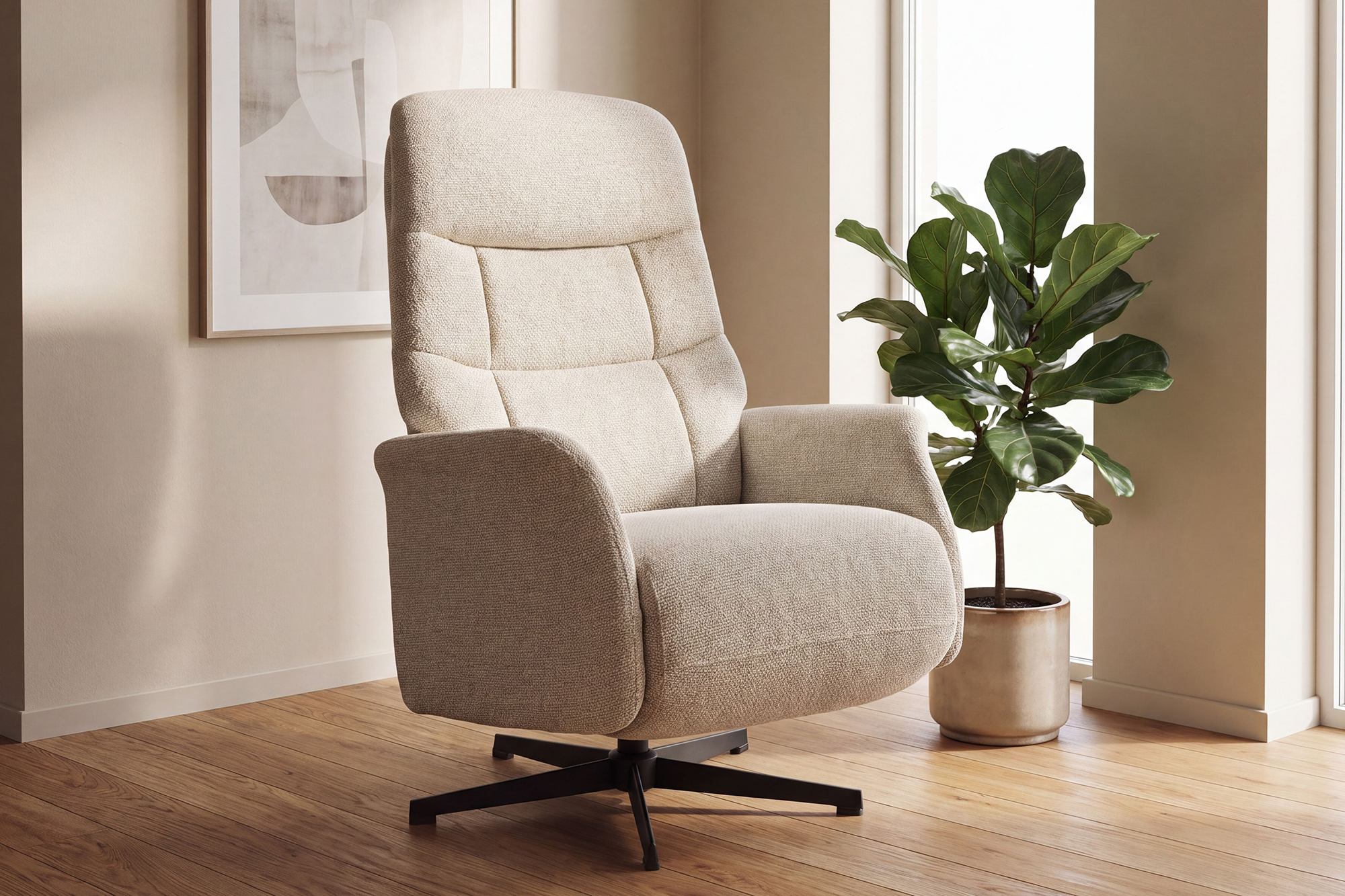 Brage Recliner Beige