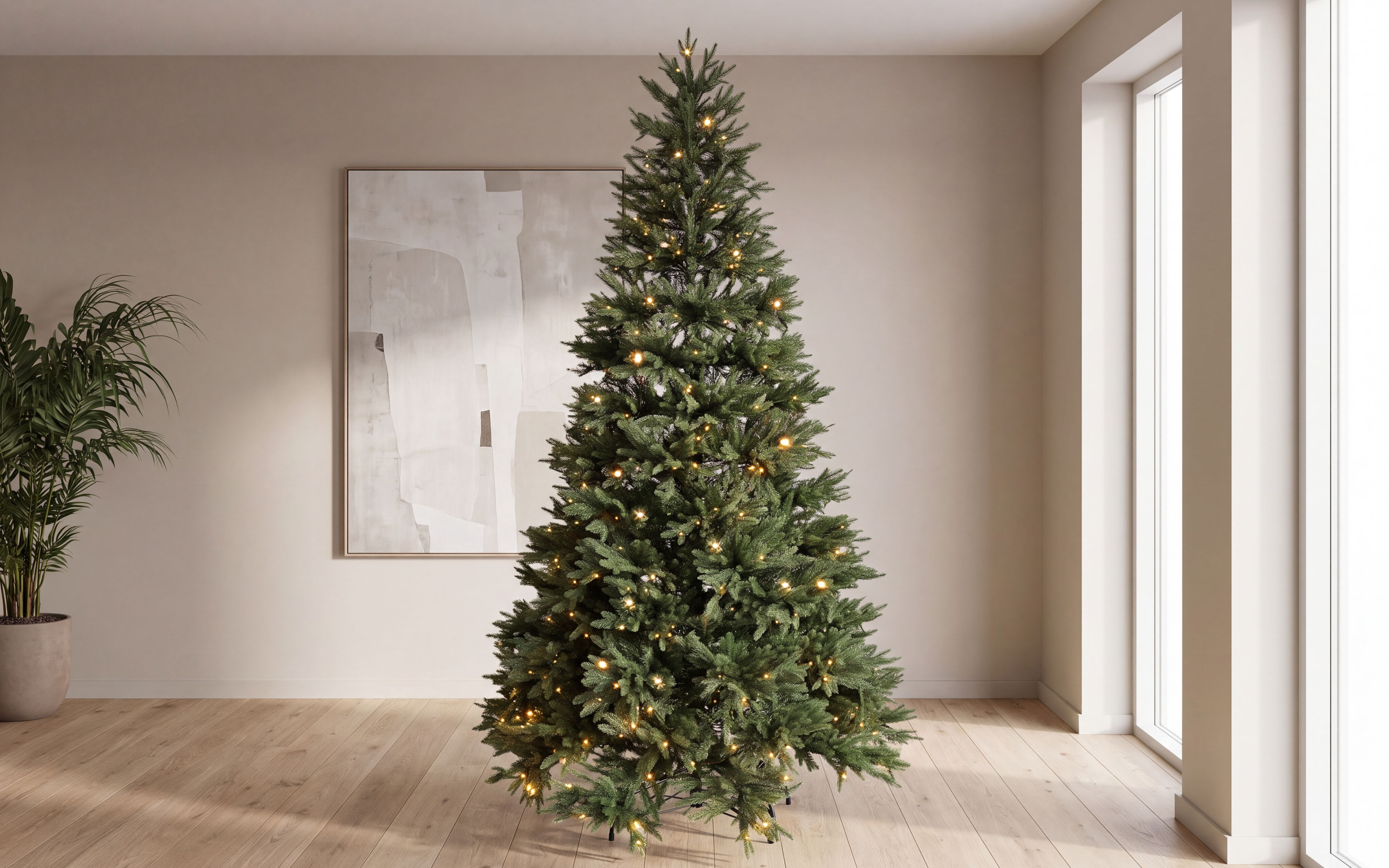 Hovden Fyldig Juletre 250cm dimmbart