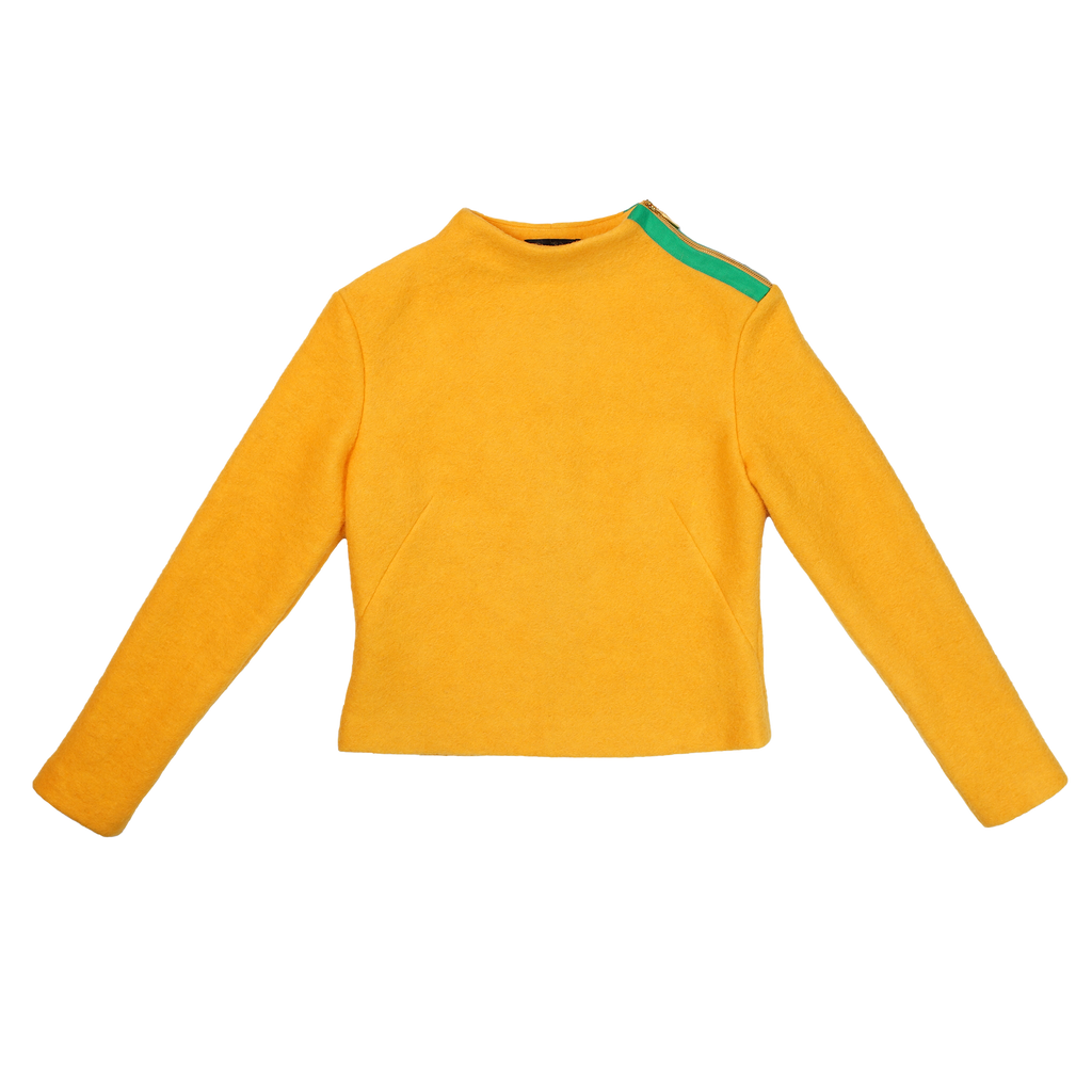 YELLOW SWEATER