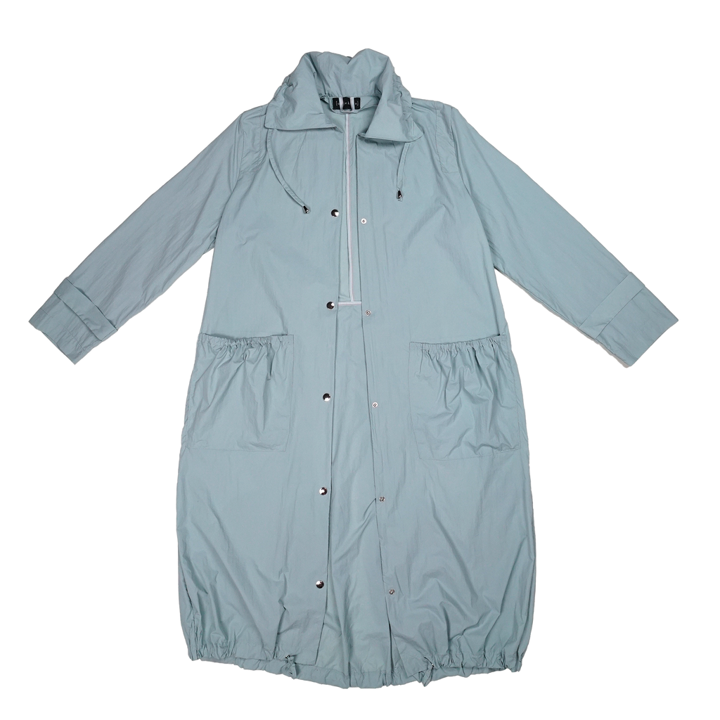 LIGHT BLUE RAINCOAT