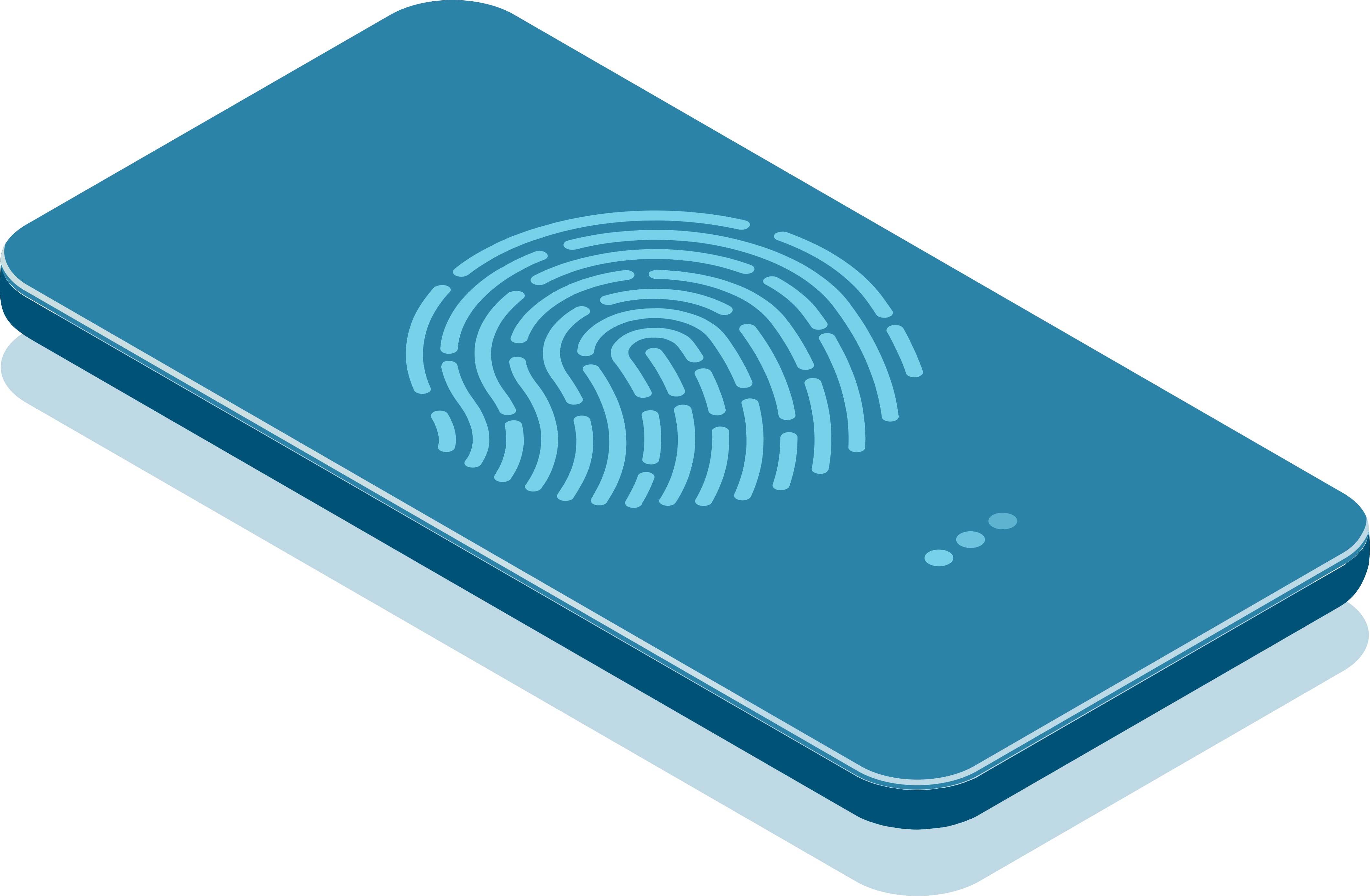 Biometric Login screen on a phone