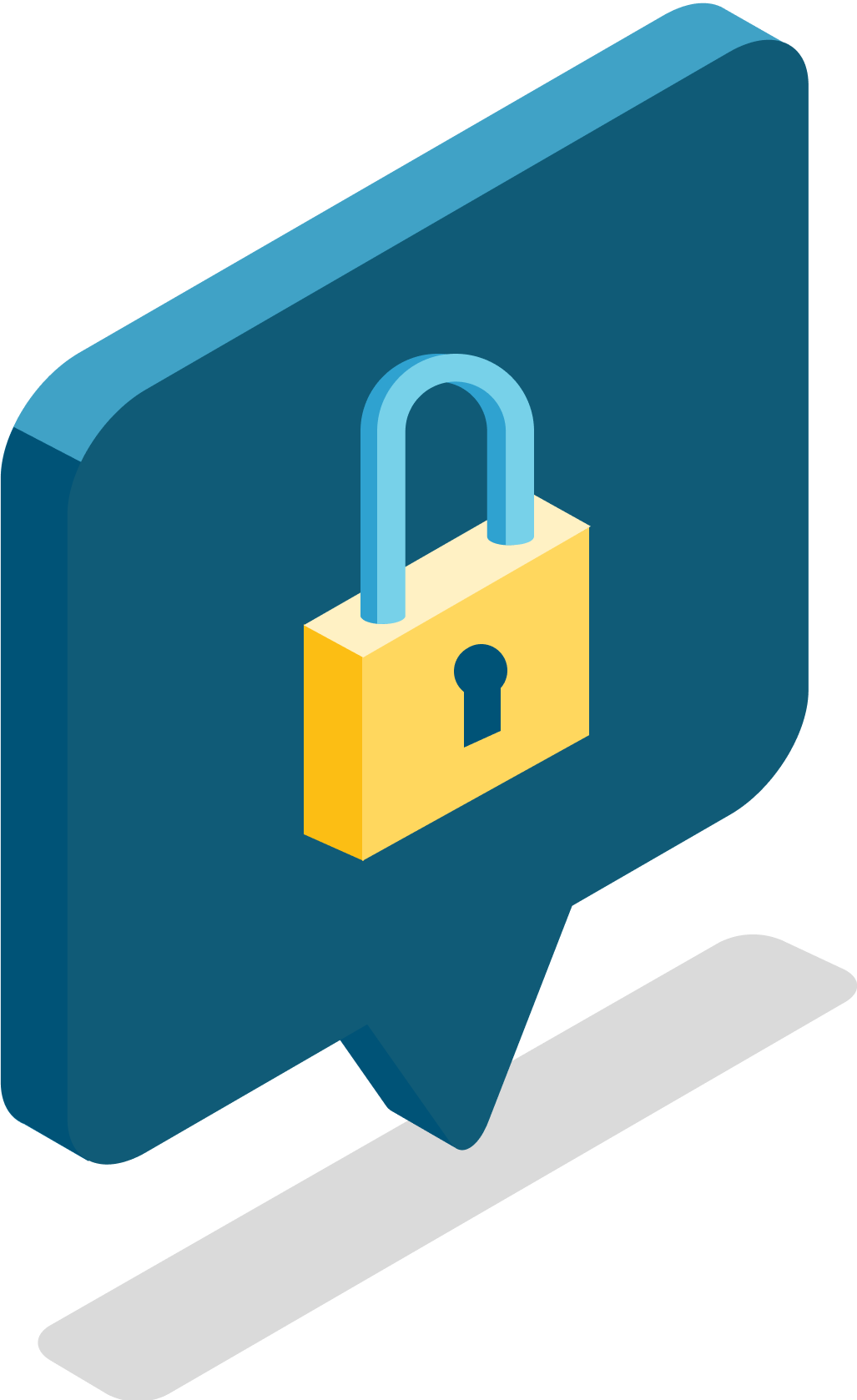 Security lock icon