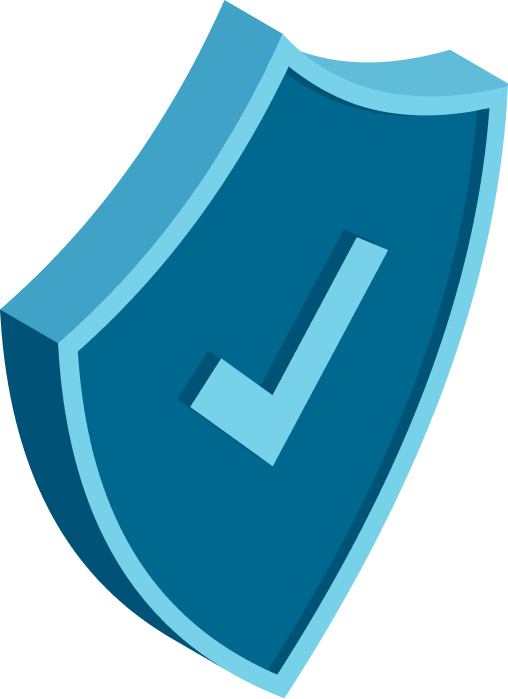 Illustration of safety badge